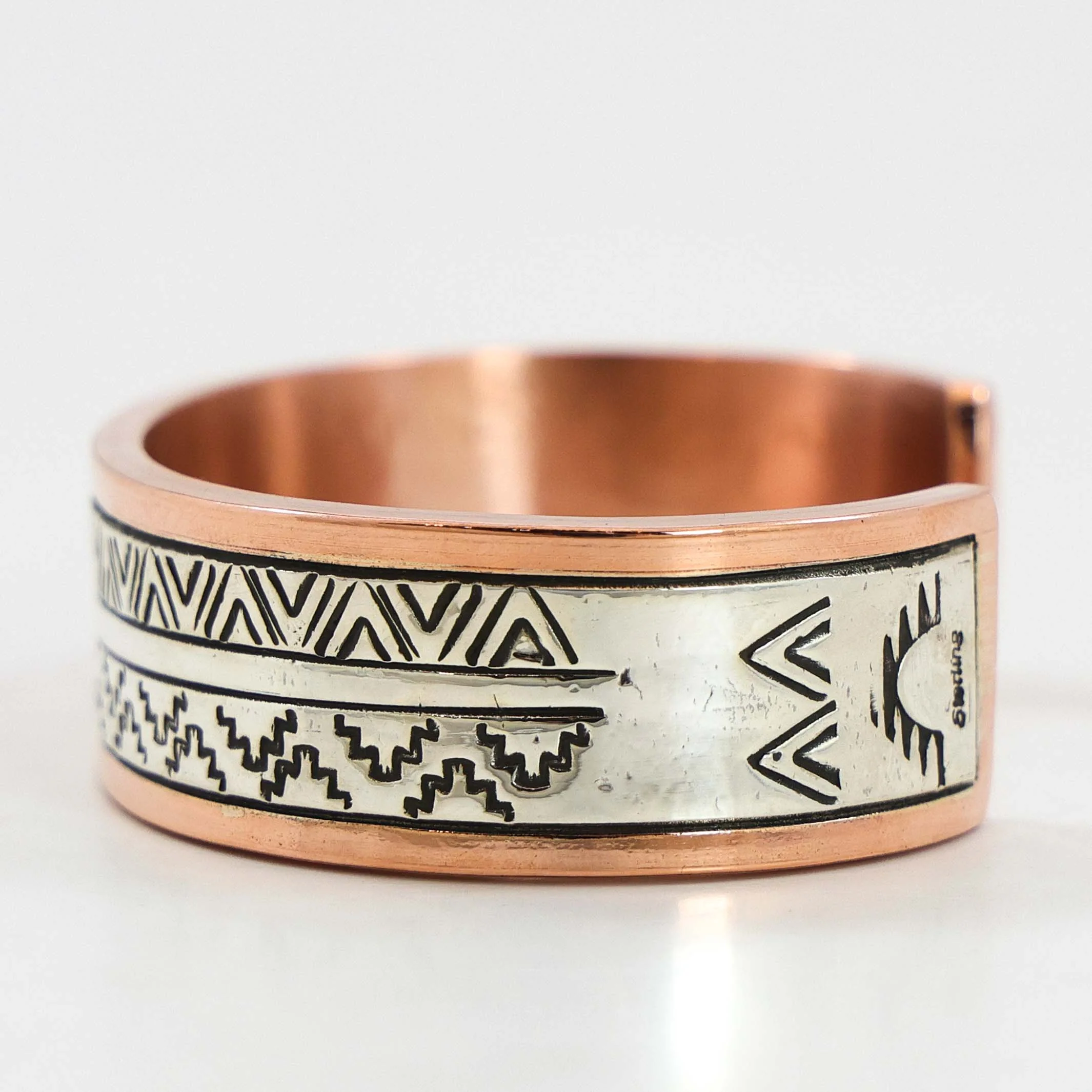 Silver and Copper Cuff - Image 3
