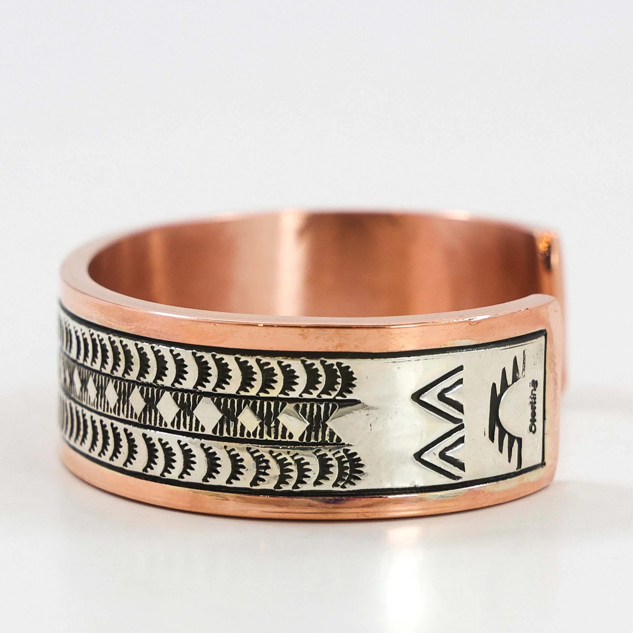 Silver and Copper Cuff - Image 3