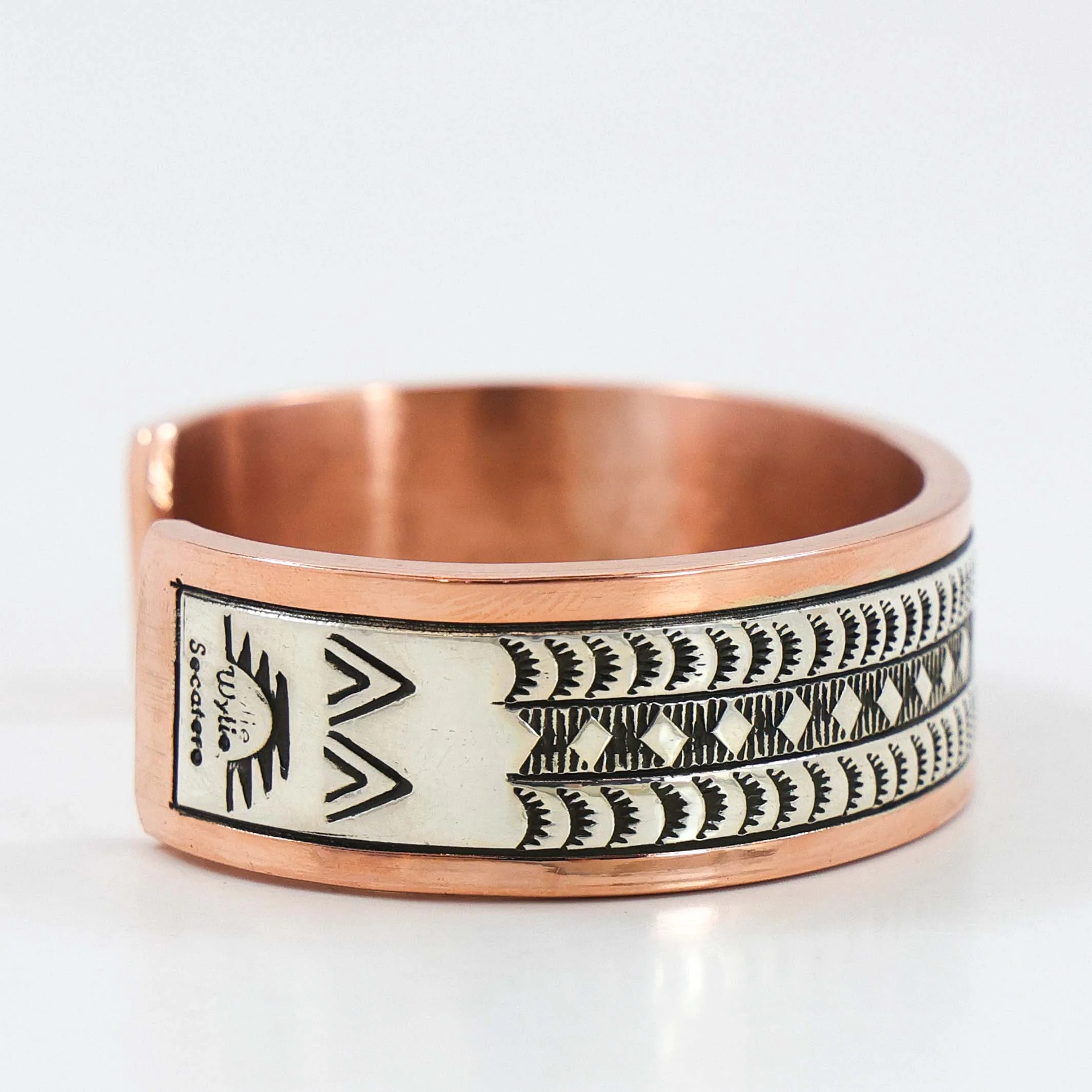 Silver and Copper Cuff - Image 4