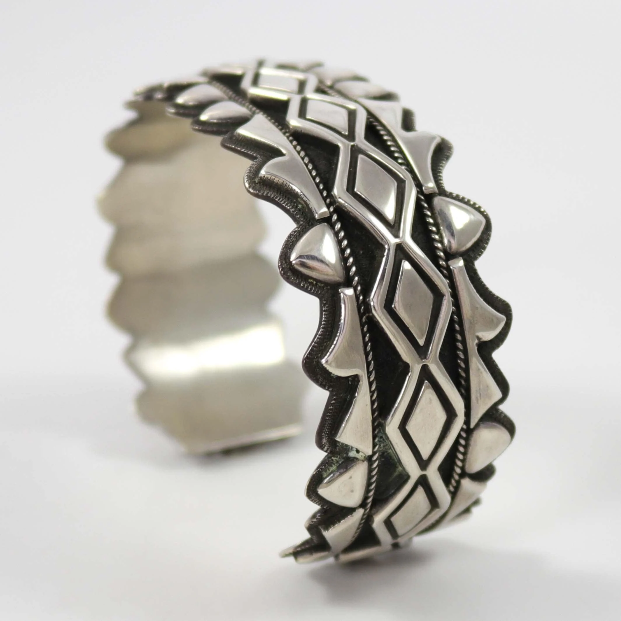 Silver Appliqué Cuff - Image 3