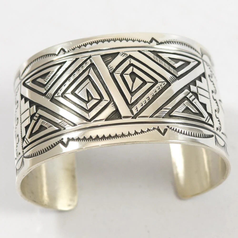 Silver Overlay Cuff