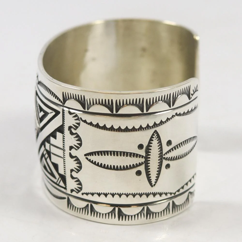Silver Overlay Cuff - Image 5