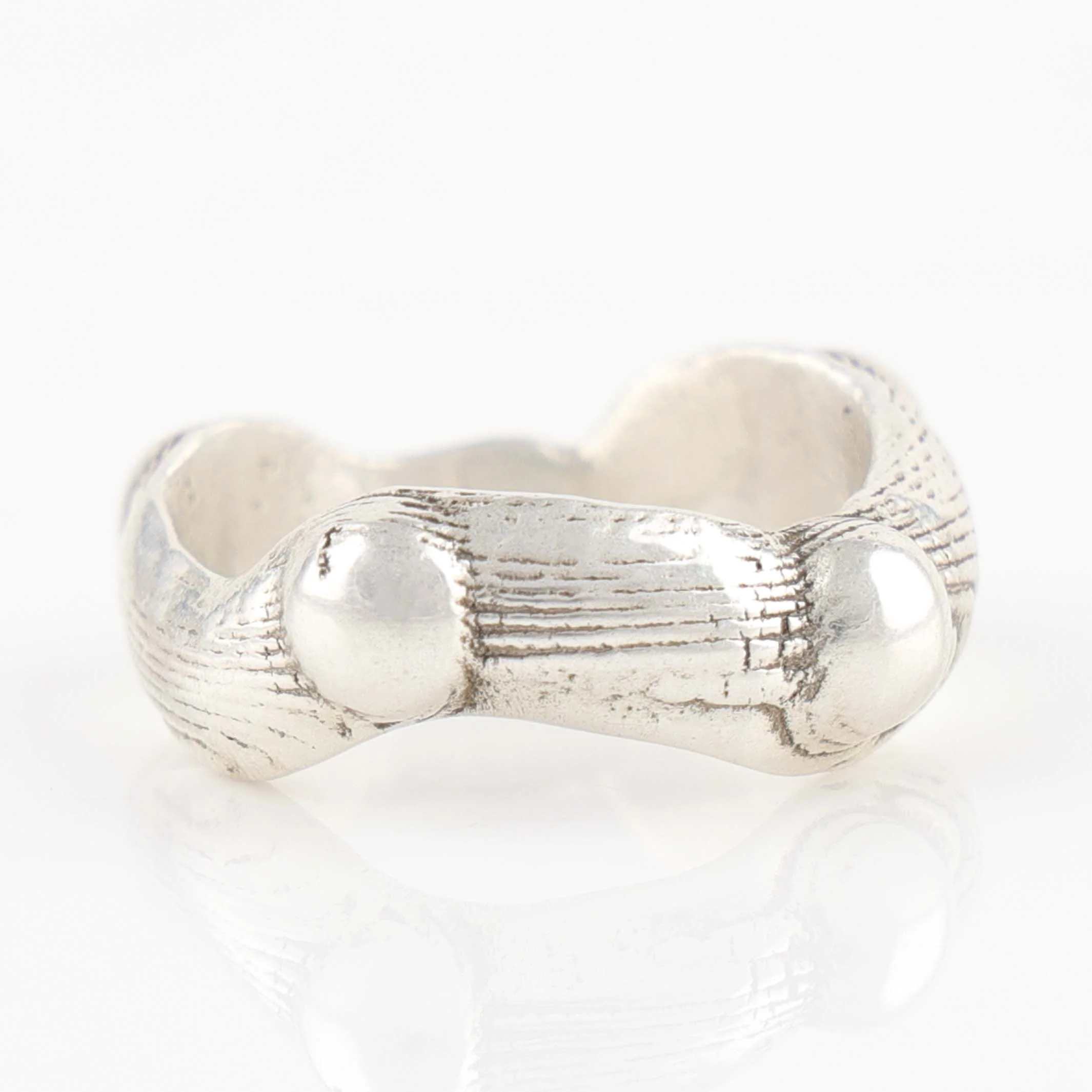 Silver Cuttlefish Ring - Image 2