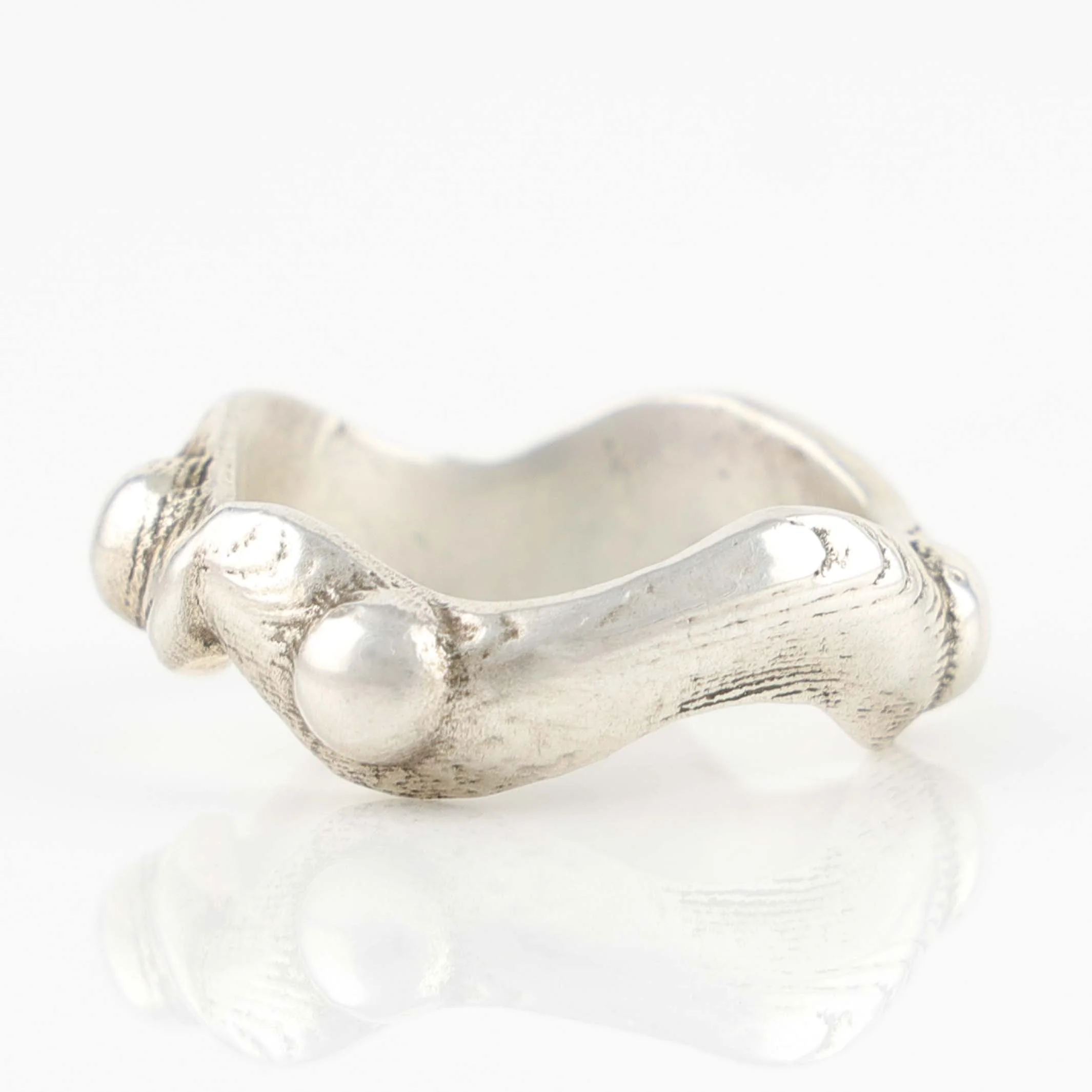 Silver Cuttlefish Ring - Image 3