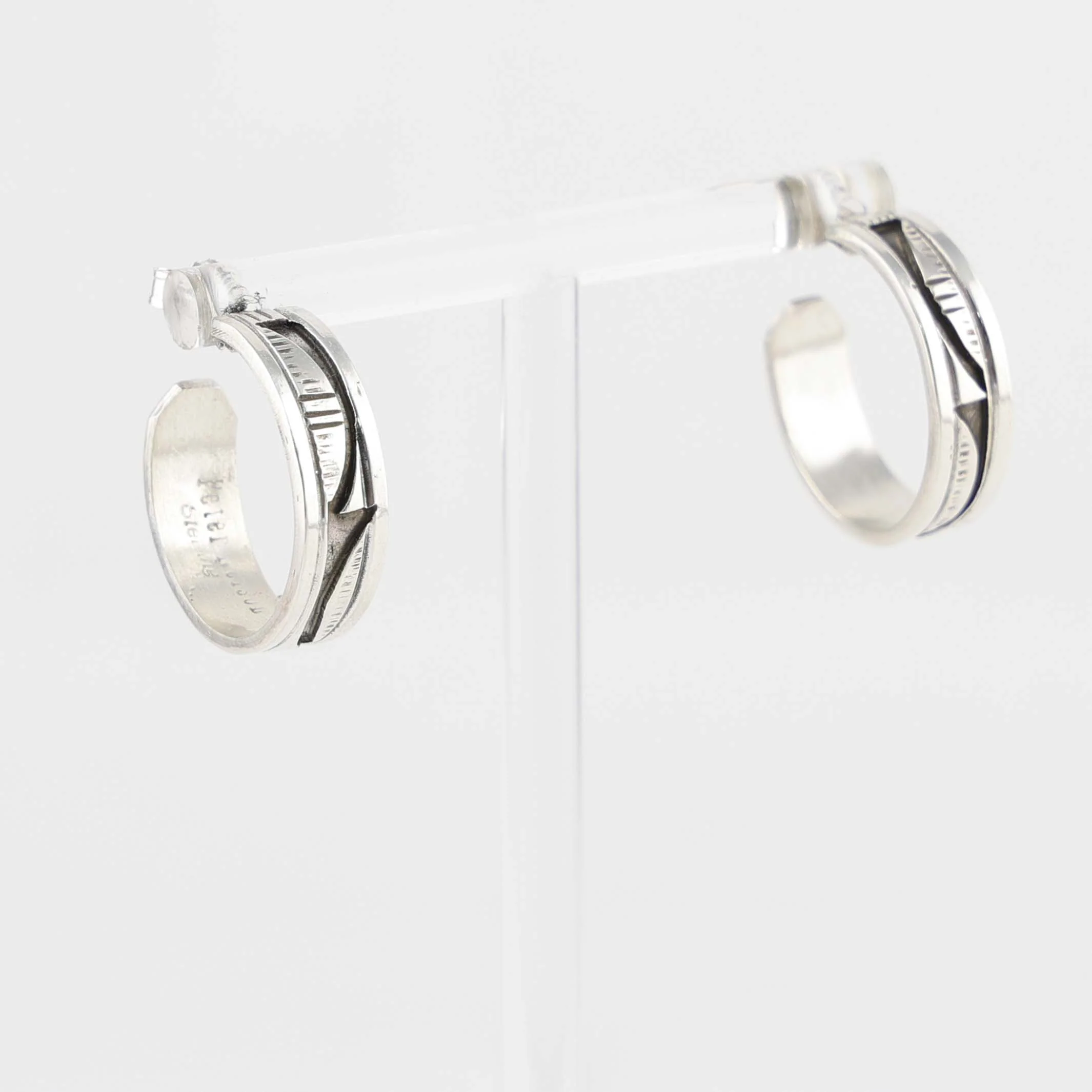 Silver Hoop Earrings