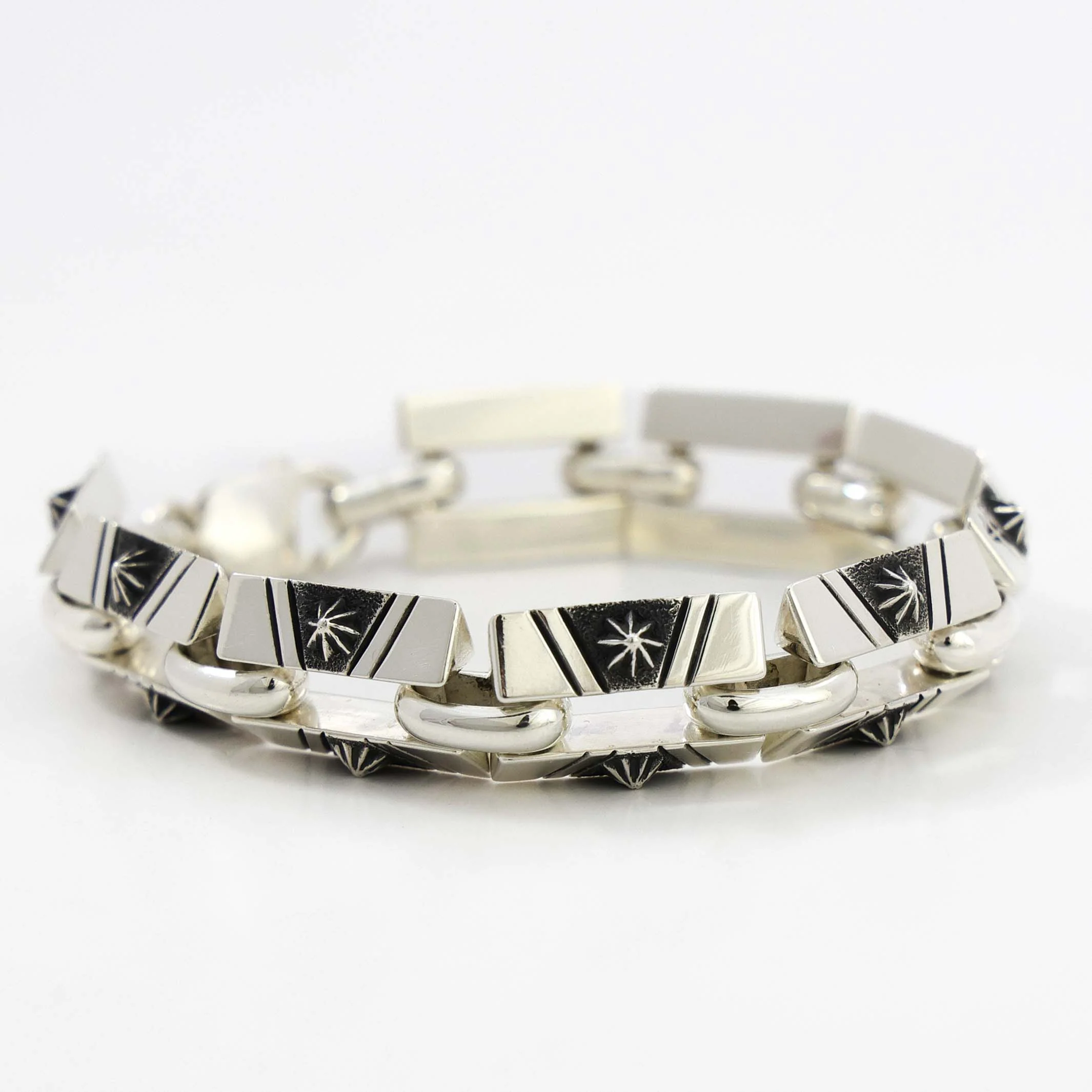 Silver Link Bracelet - Image 2