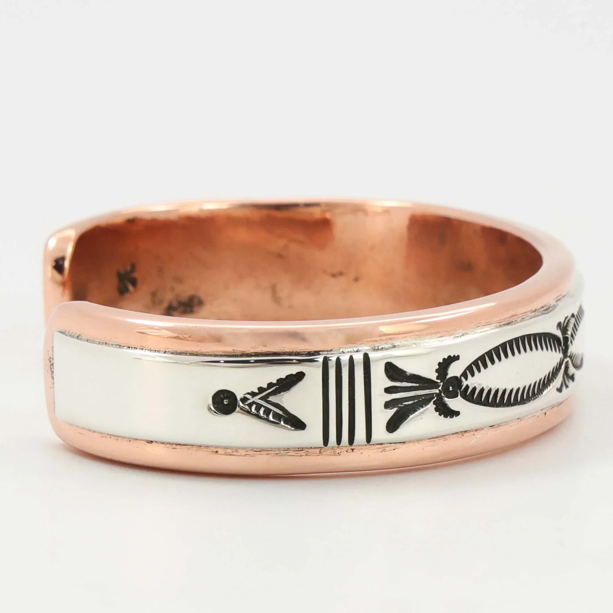 Silver on Copper Cuff - Image 3