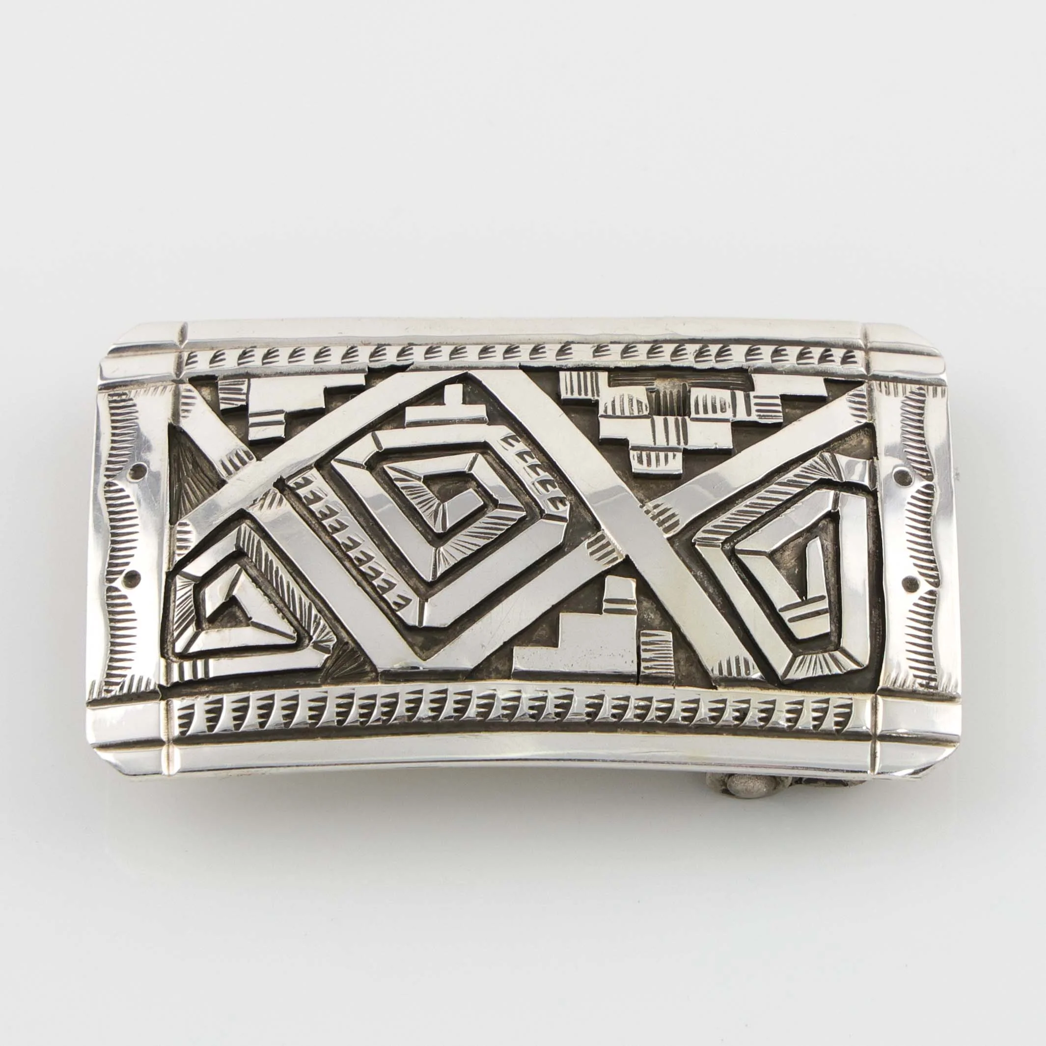 Silver Overlay Buckle
