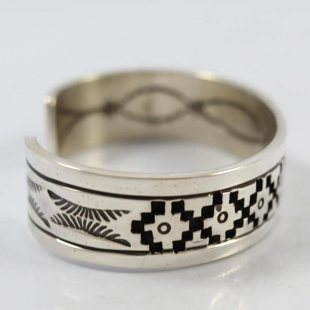 Silver Overlay Cuff - Image 3