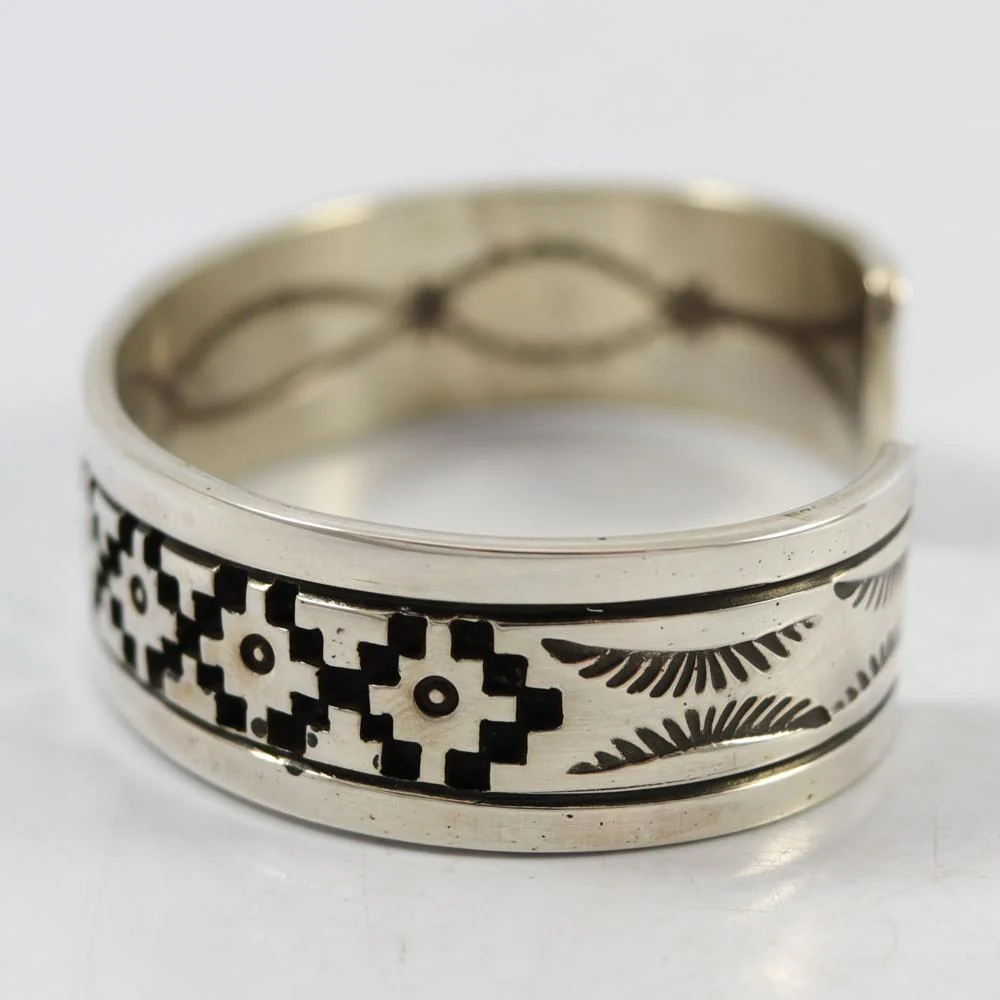 Silver Overlay Cuff - Image 5