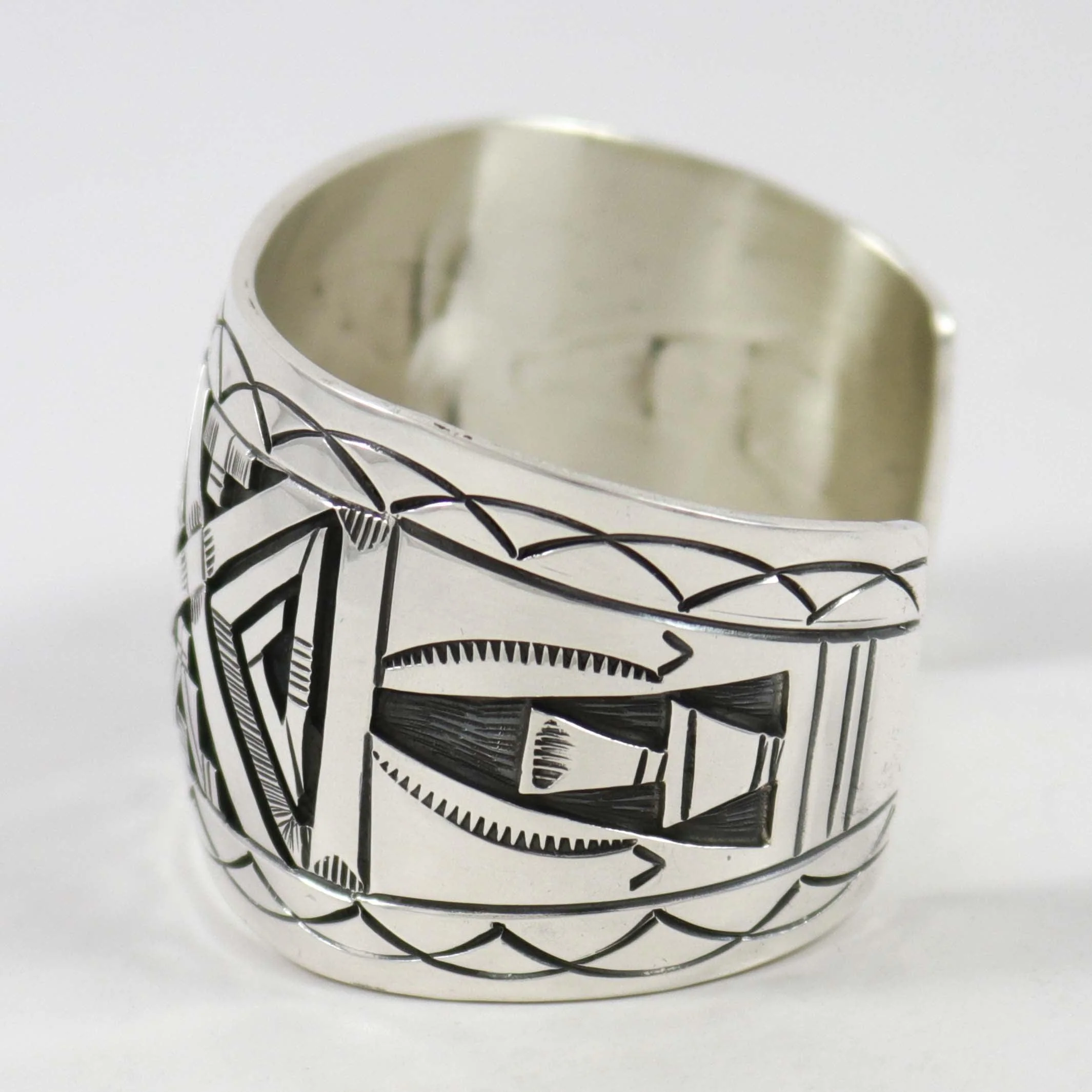 Silver Overlay Cuff - Image 4