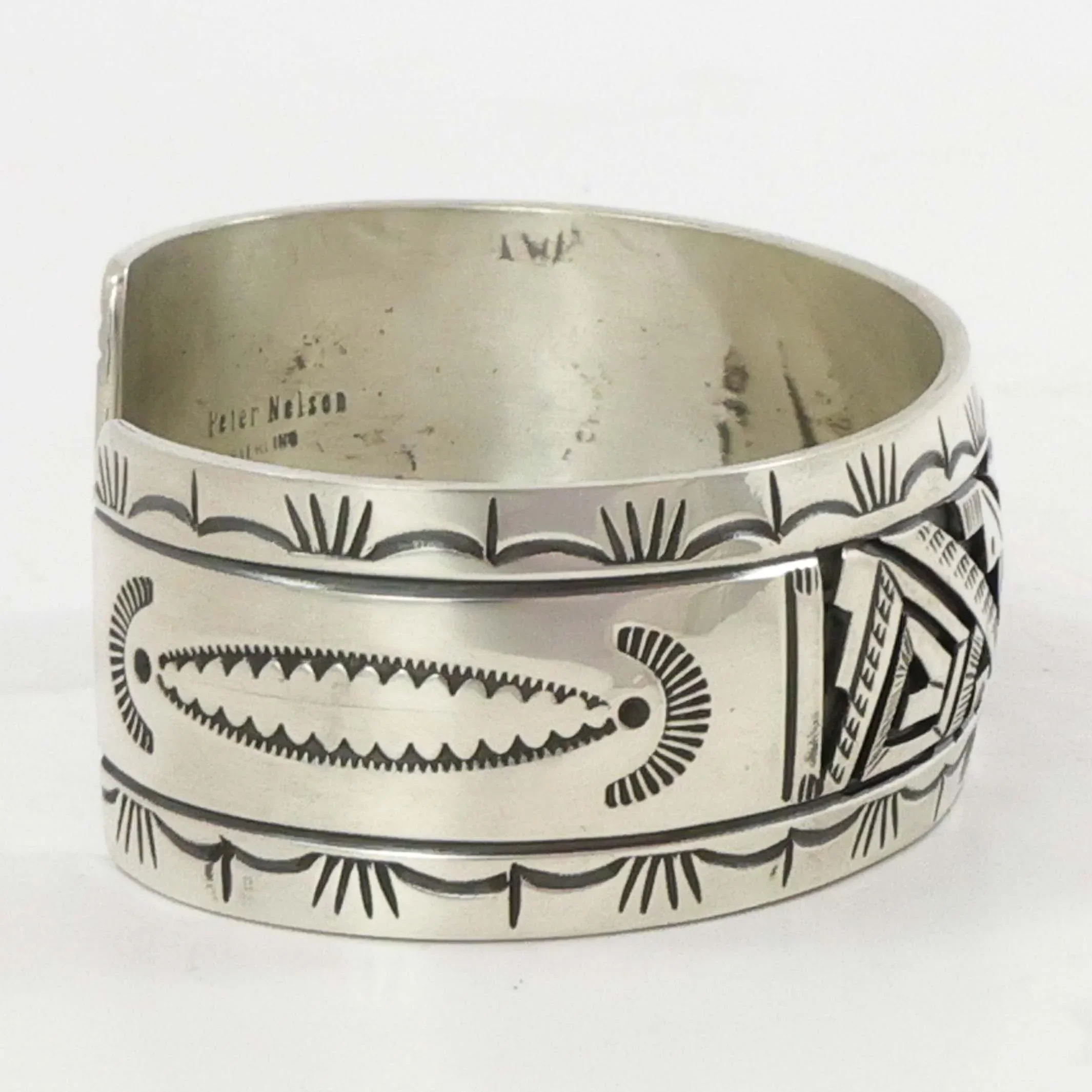 Silver Overlay Cuff - Image 4