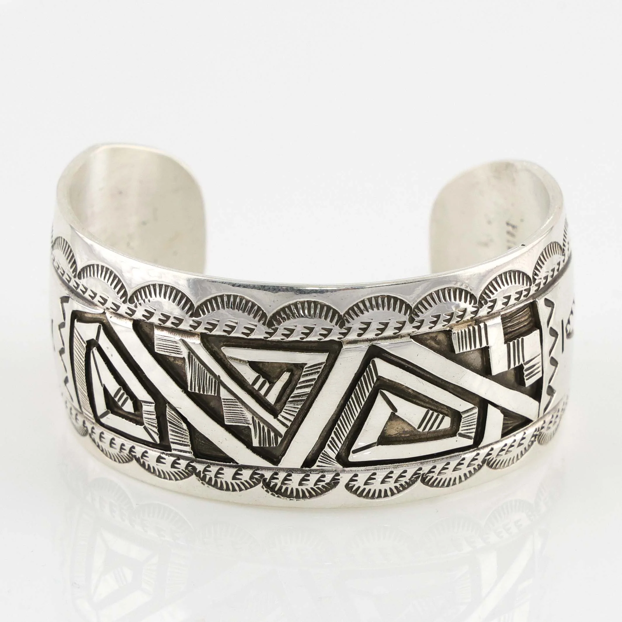 Silver Overlay Cuff