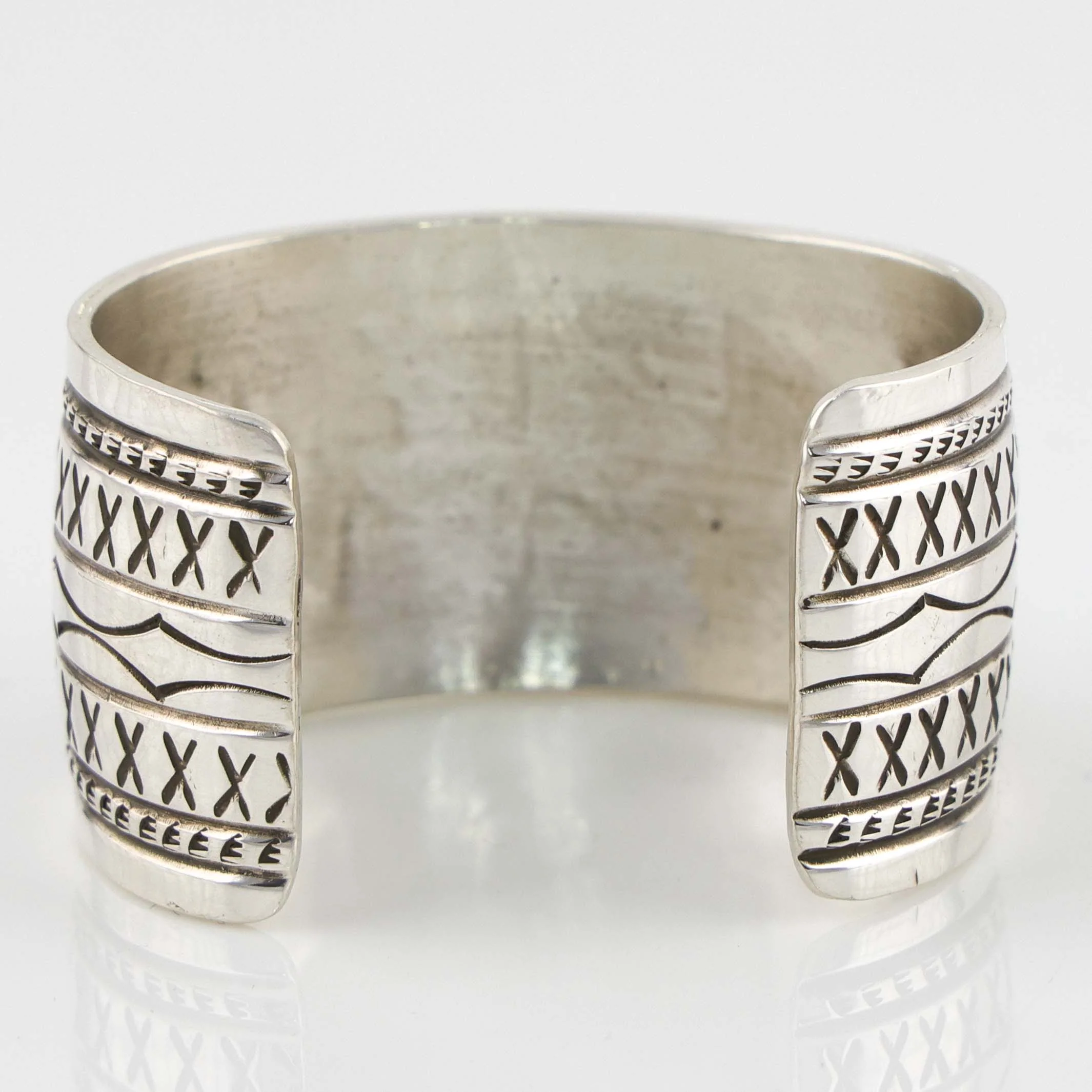 Silver Overlay Cuff - Image 4