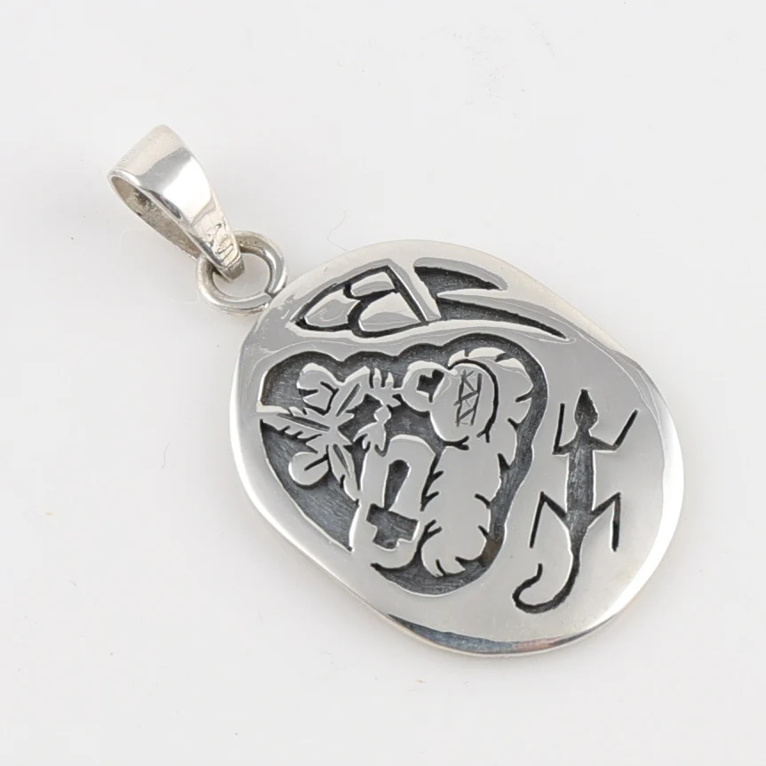 Silver Overlay Pendant - Image 2