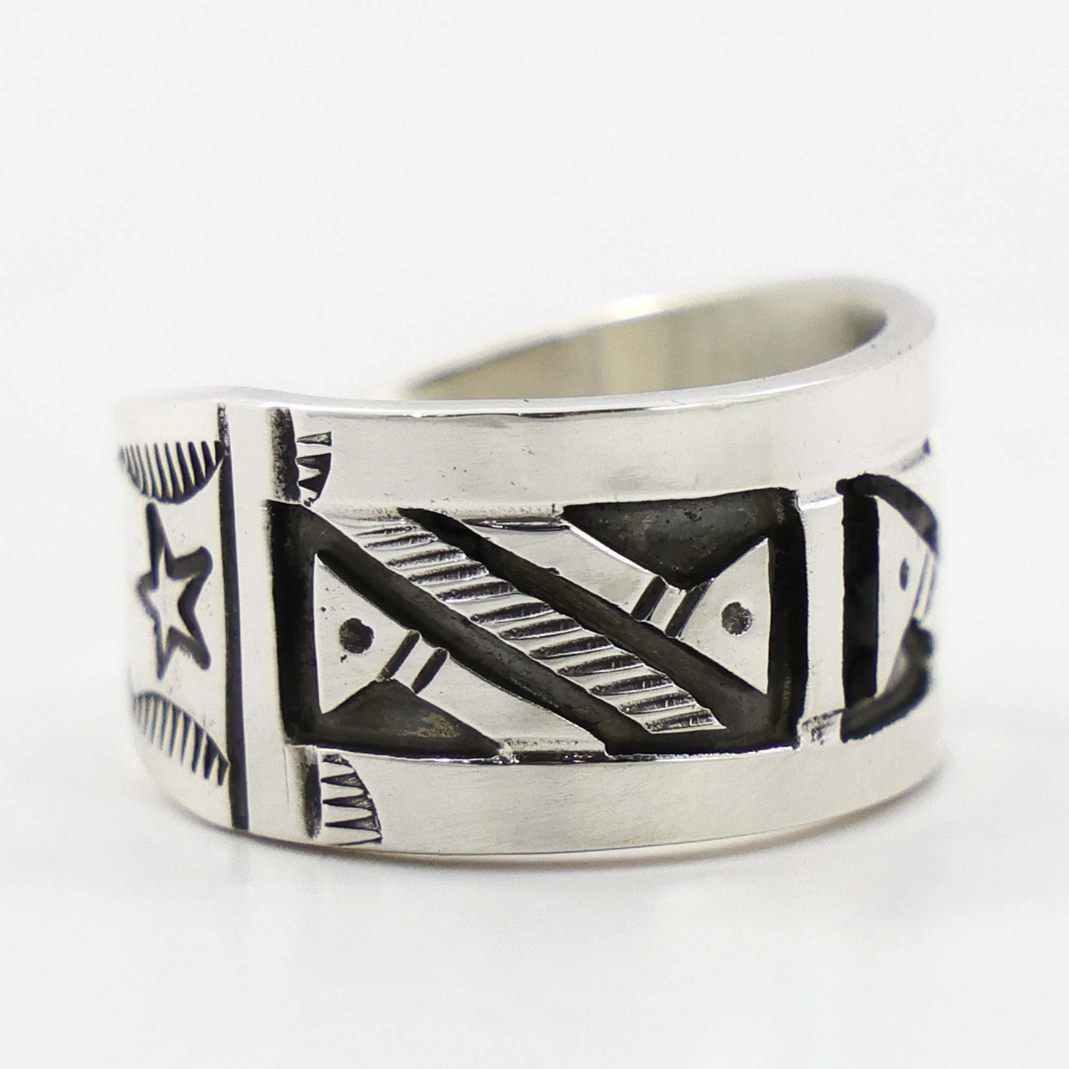 Silver Overlay Ring - Image 2