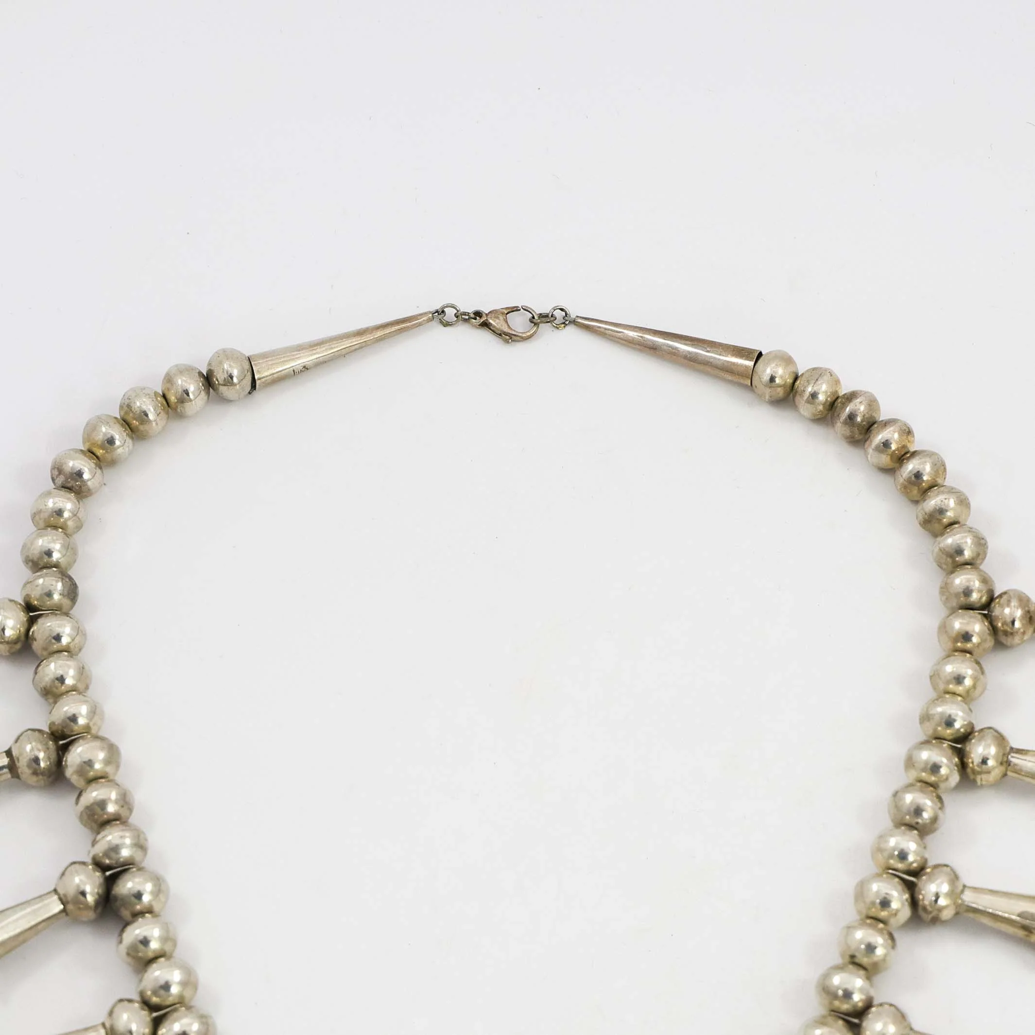 Silver Squash Blossom Necklace - Image 5