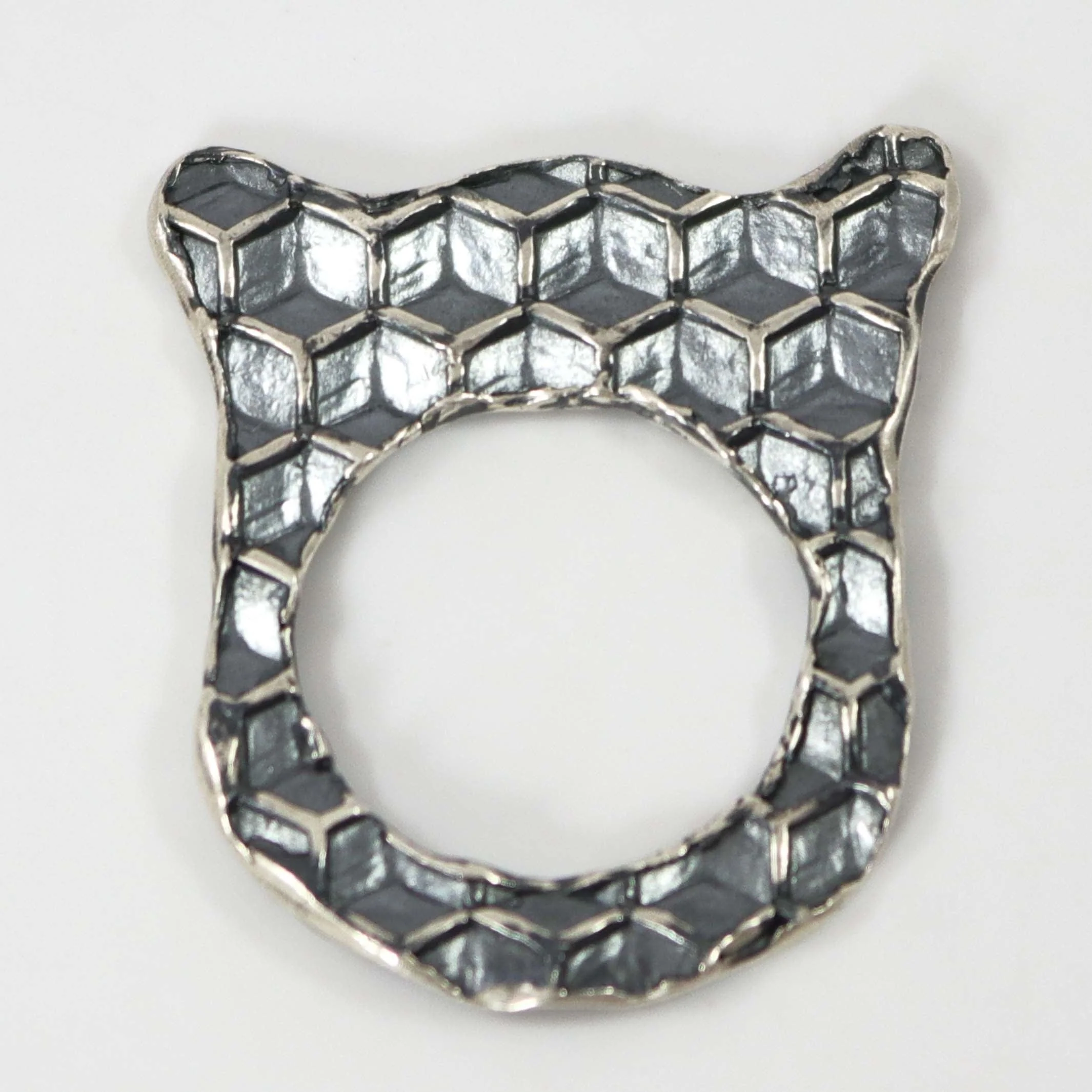Silver Tableta Ring