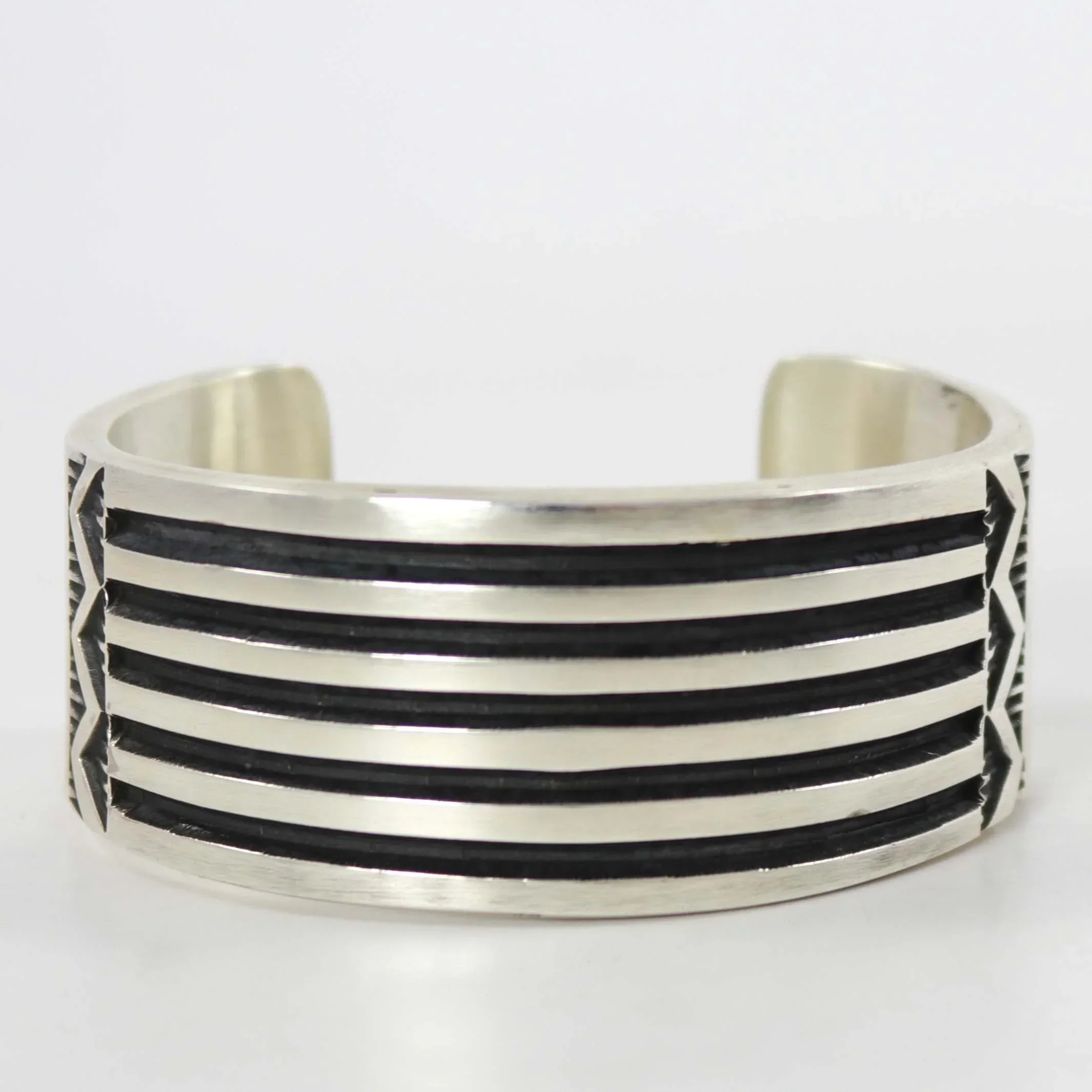 Silver Tracks Cuff - Image 2