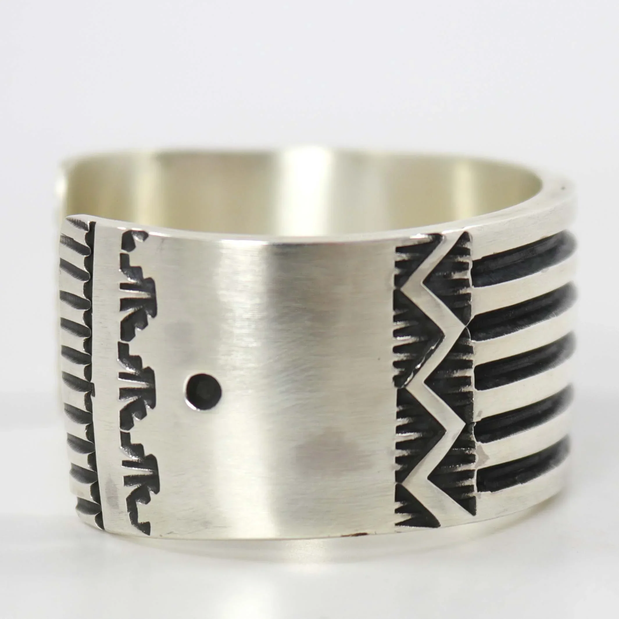 Silver Tracks Cuff - Image 5