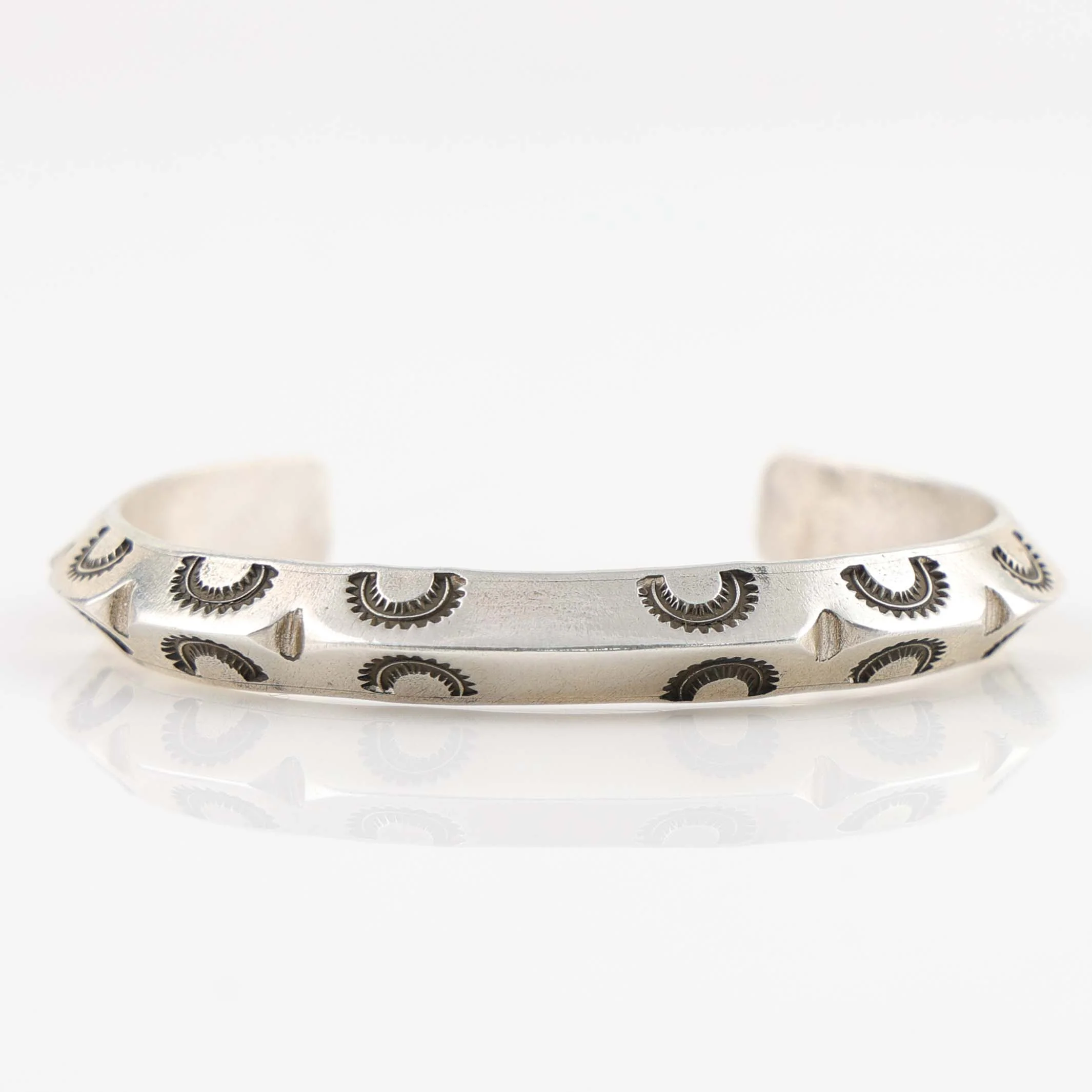 Silver Triangle Cuff