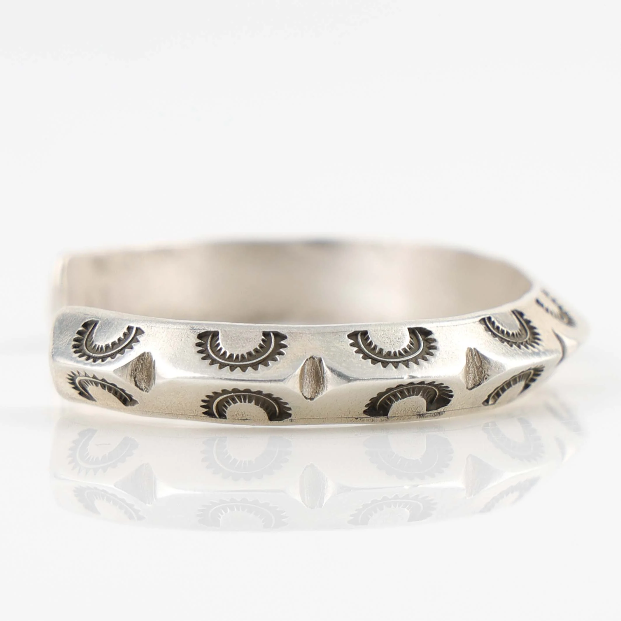 Silver Triangle Cuff - Image 3