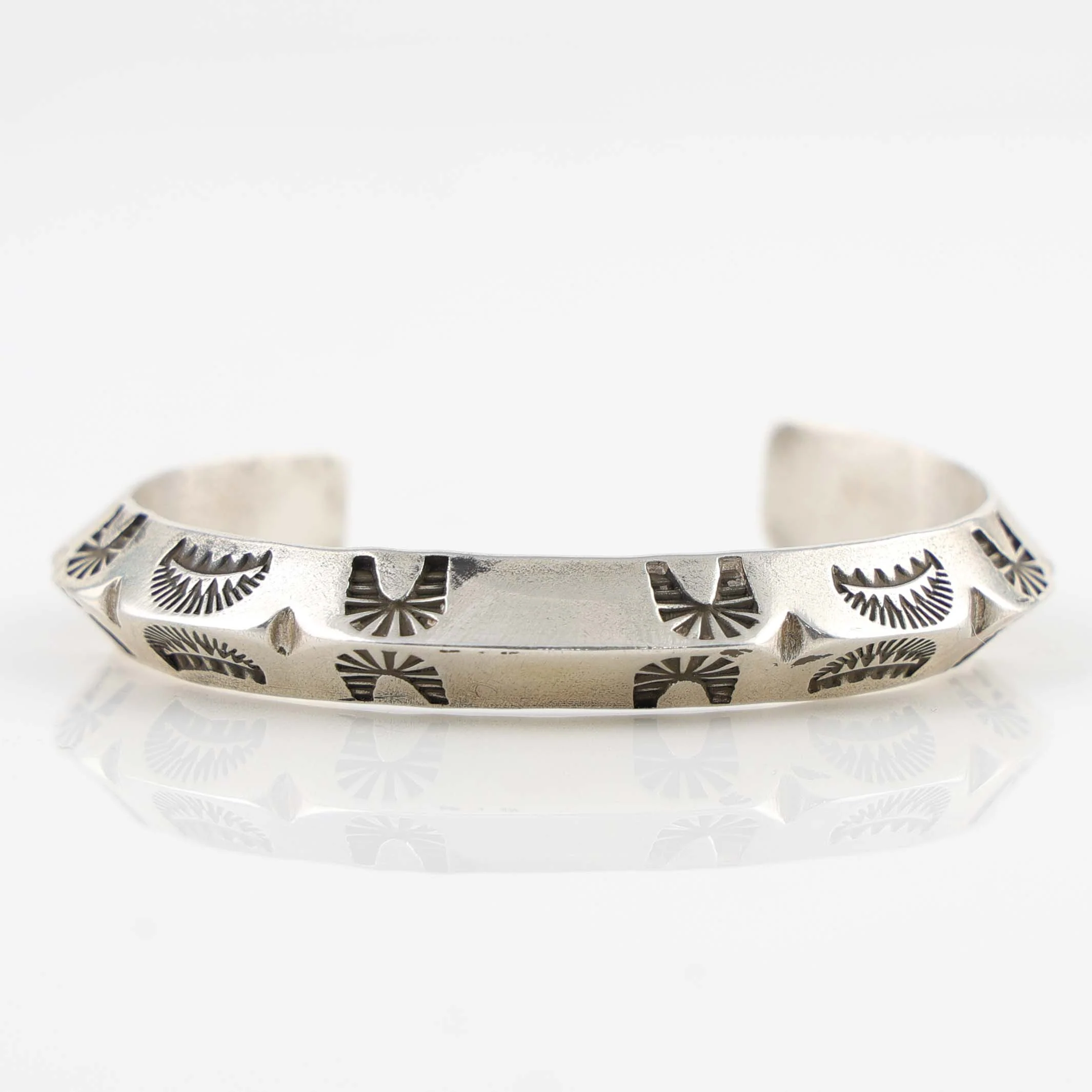 Silver Triangle Cuff