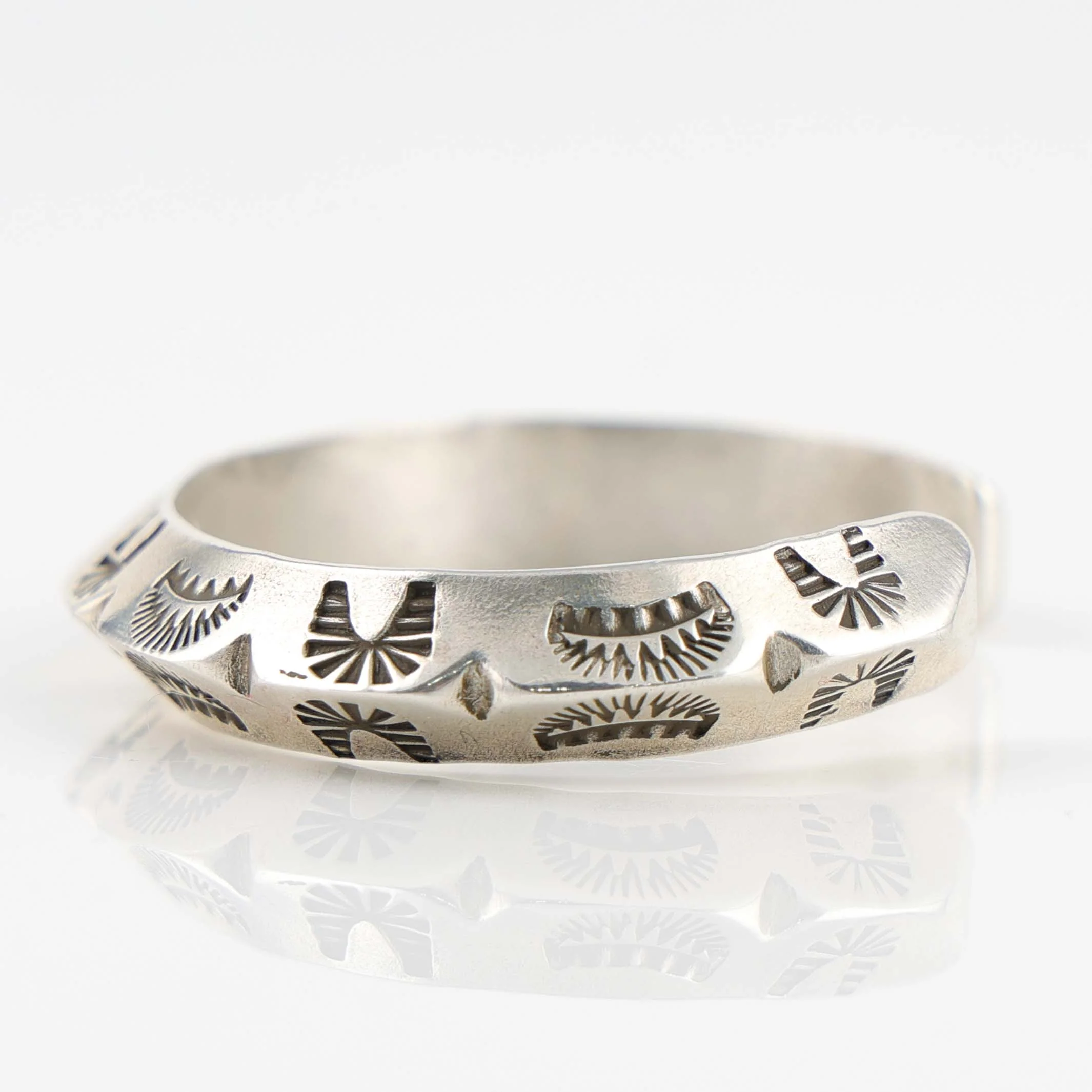 Silver Triangle Cuff - Image 2
