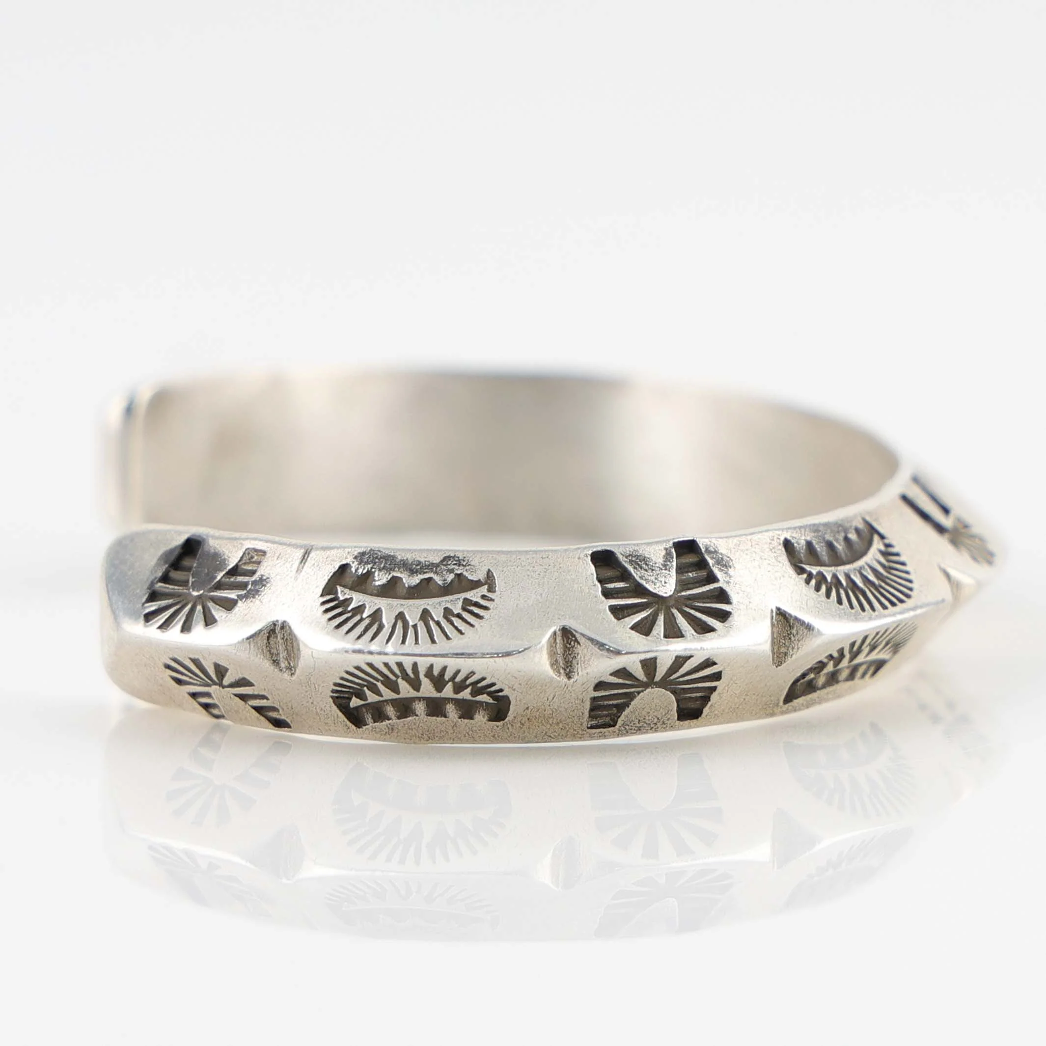 Silver Triangle Cuff - Image 3