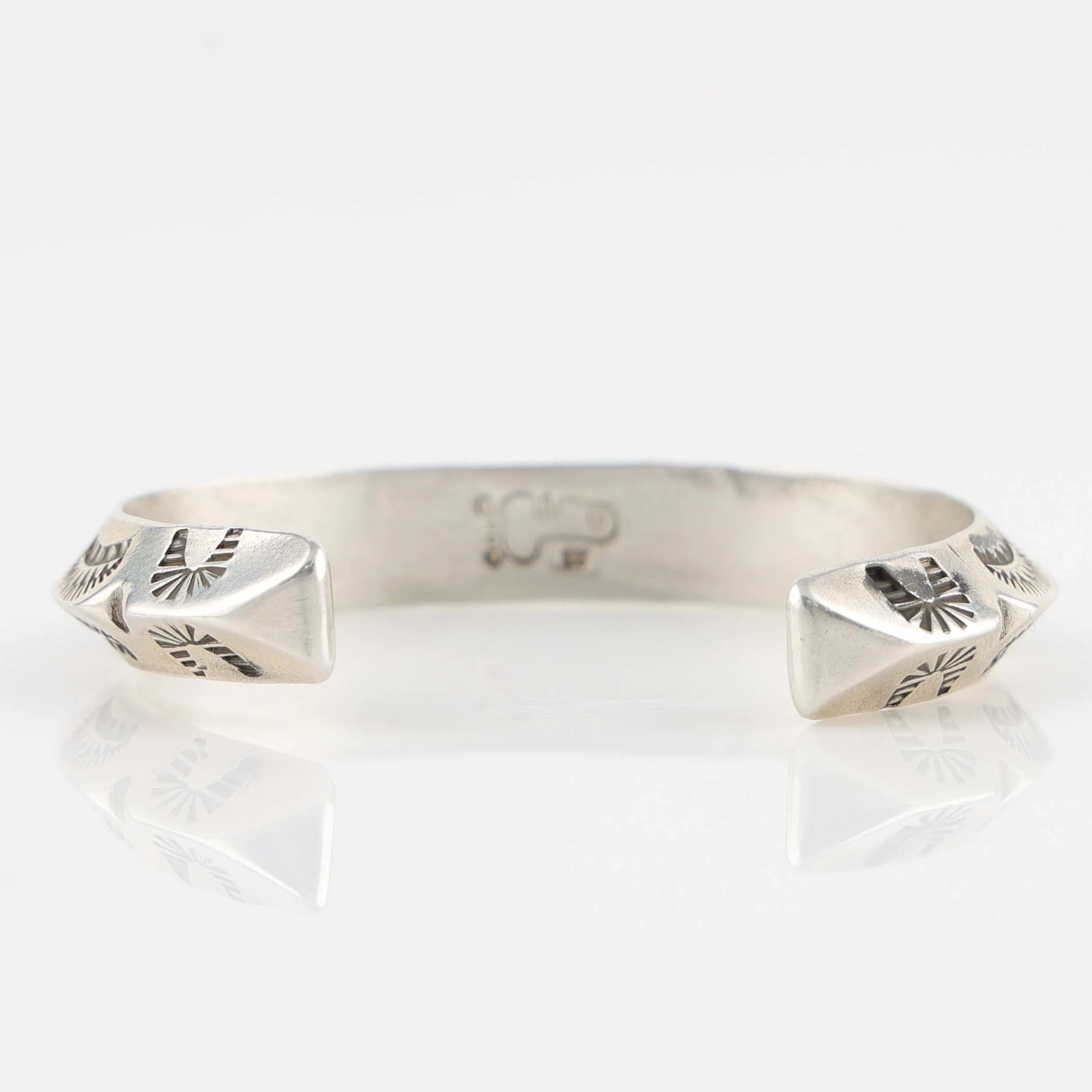 Silver Triangle Cuff - Image 4