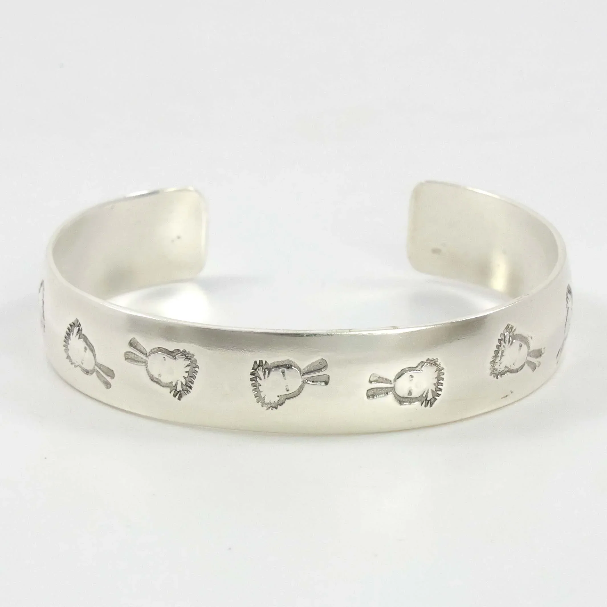 Silver Yei-be-chai Cuff - Image 2