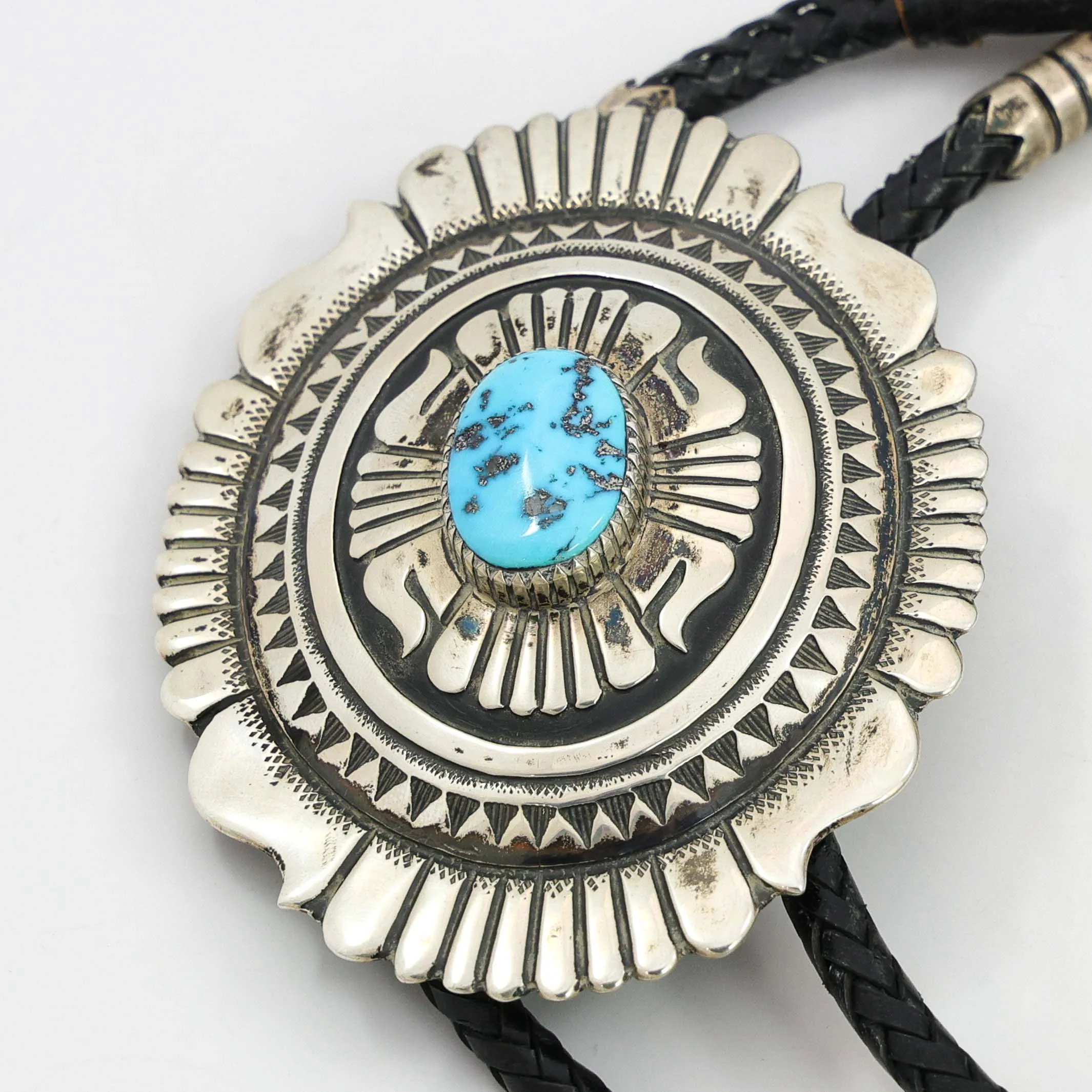 Sleeping Beauty Turquoise Bolo Tie