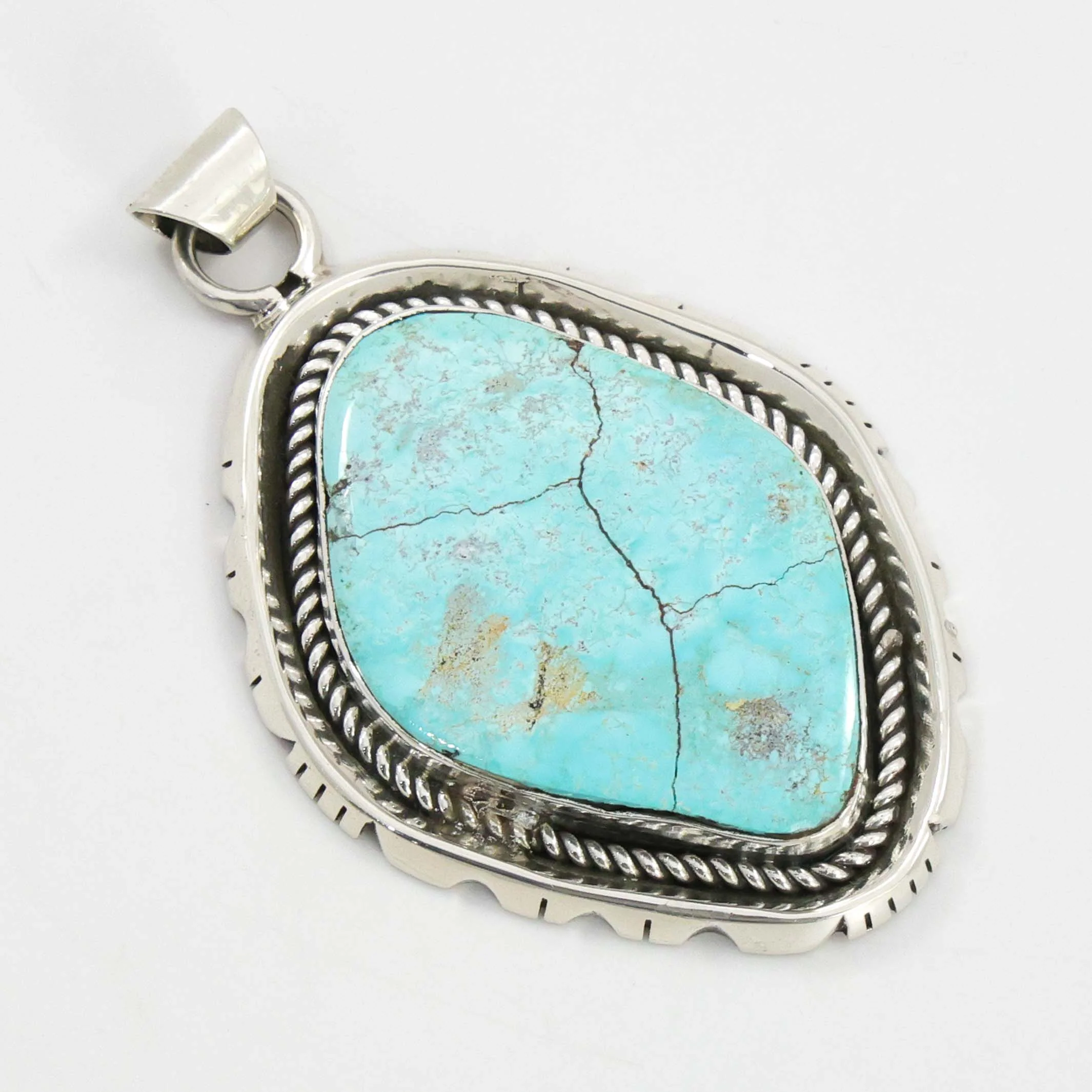 Sleeping Beauty Turquoise Pendant - Image 2
