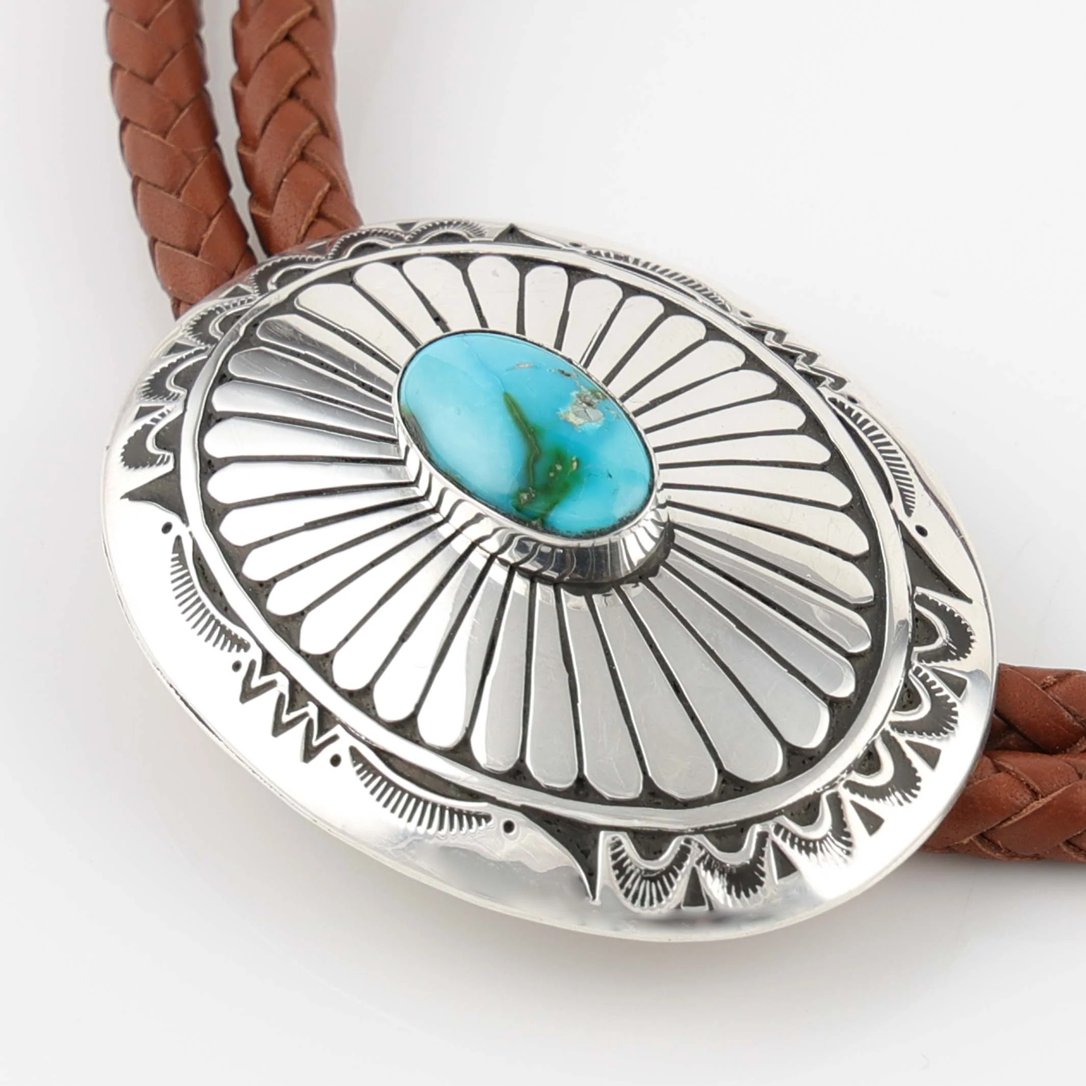Sonoran Gold Turquoise Bola Tie - Image 3