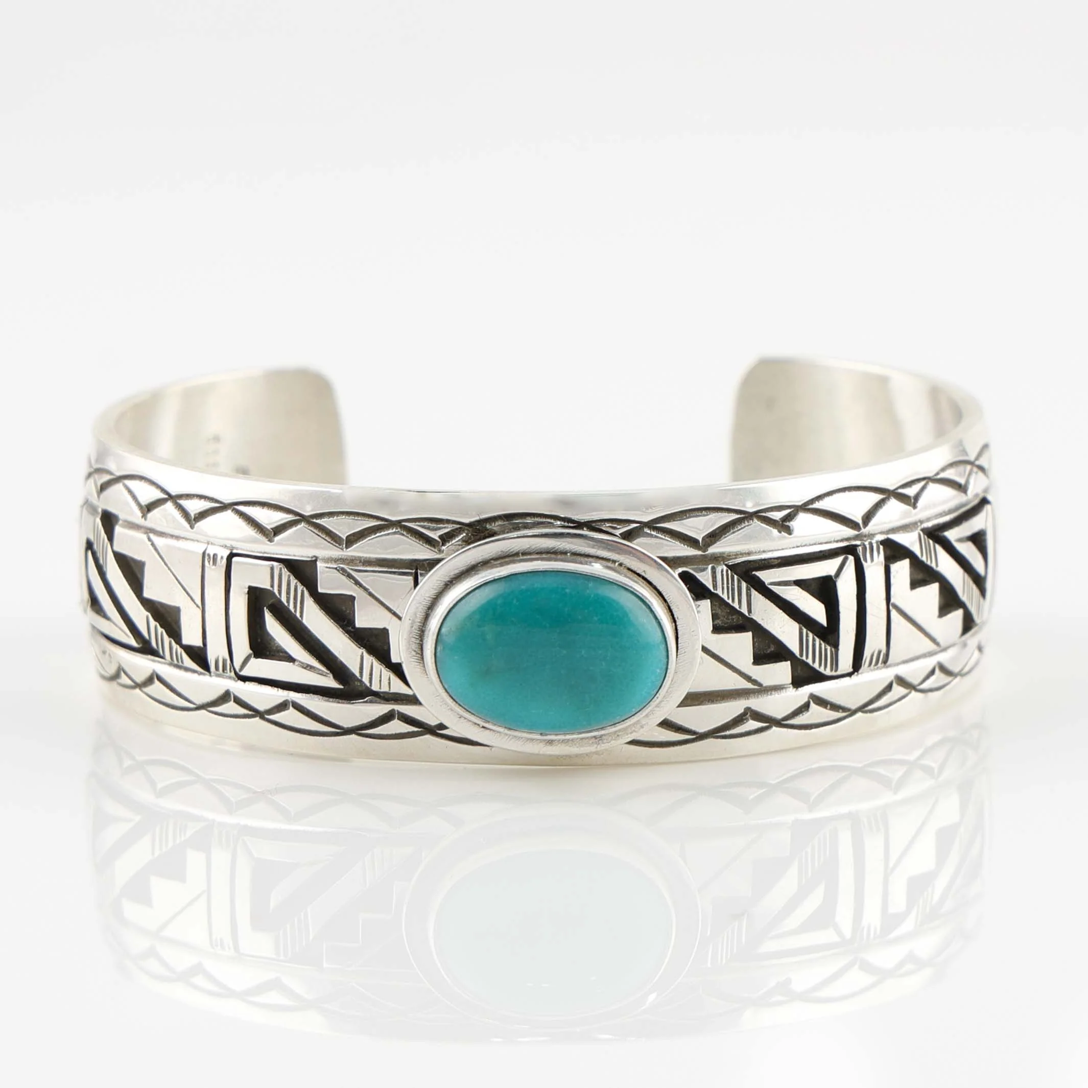 Sonoran Gold Turquoise Cuff - Image 2