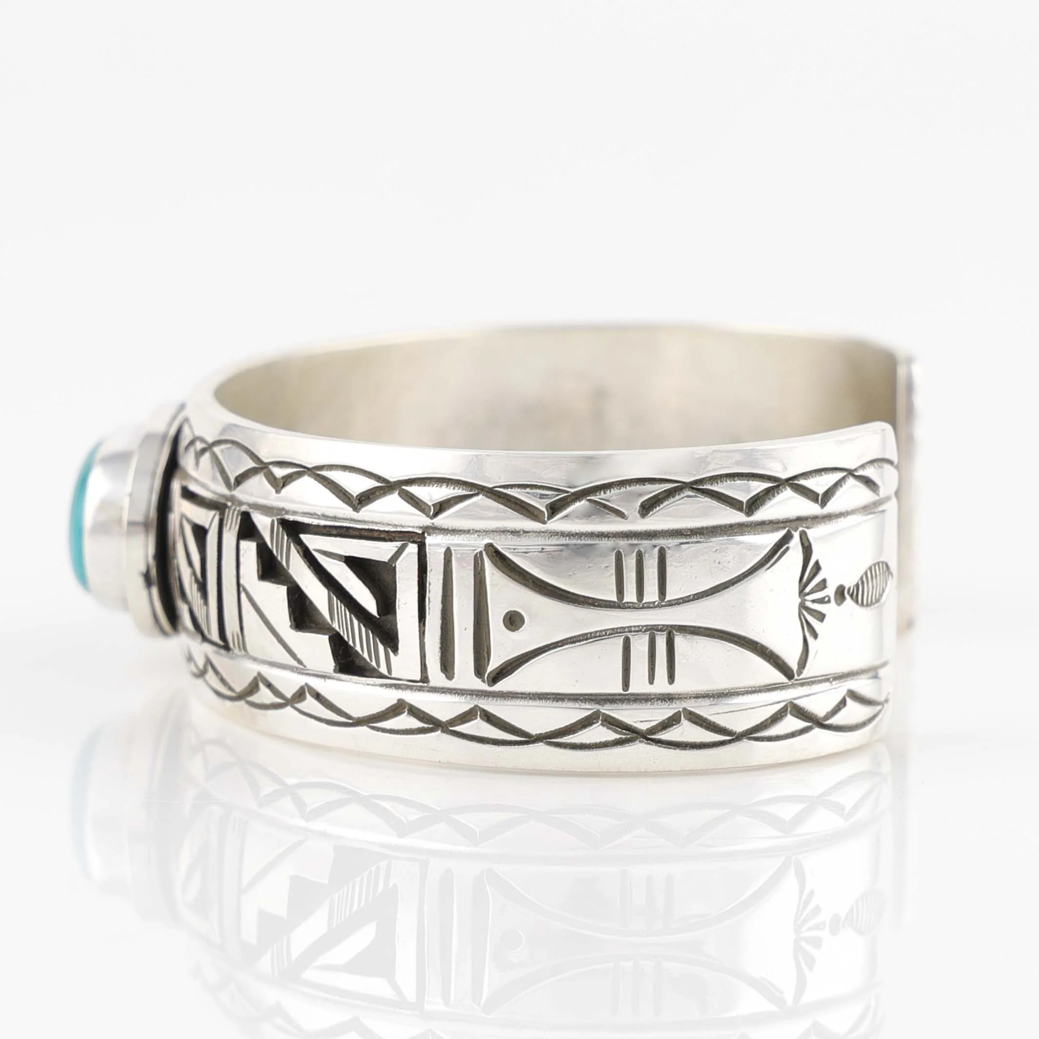 Sonoran Gold Turquoise Cuff - Image 4