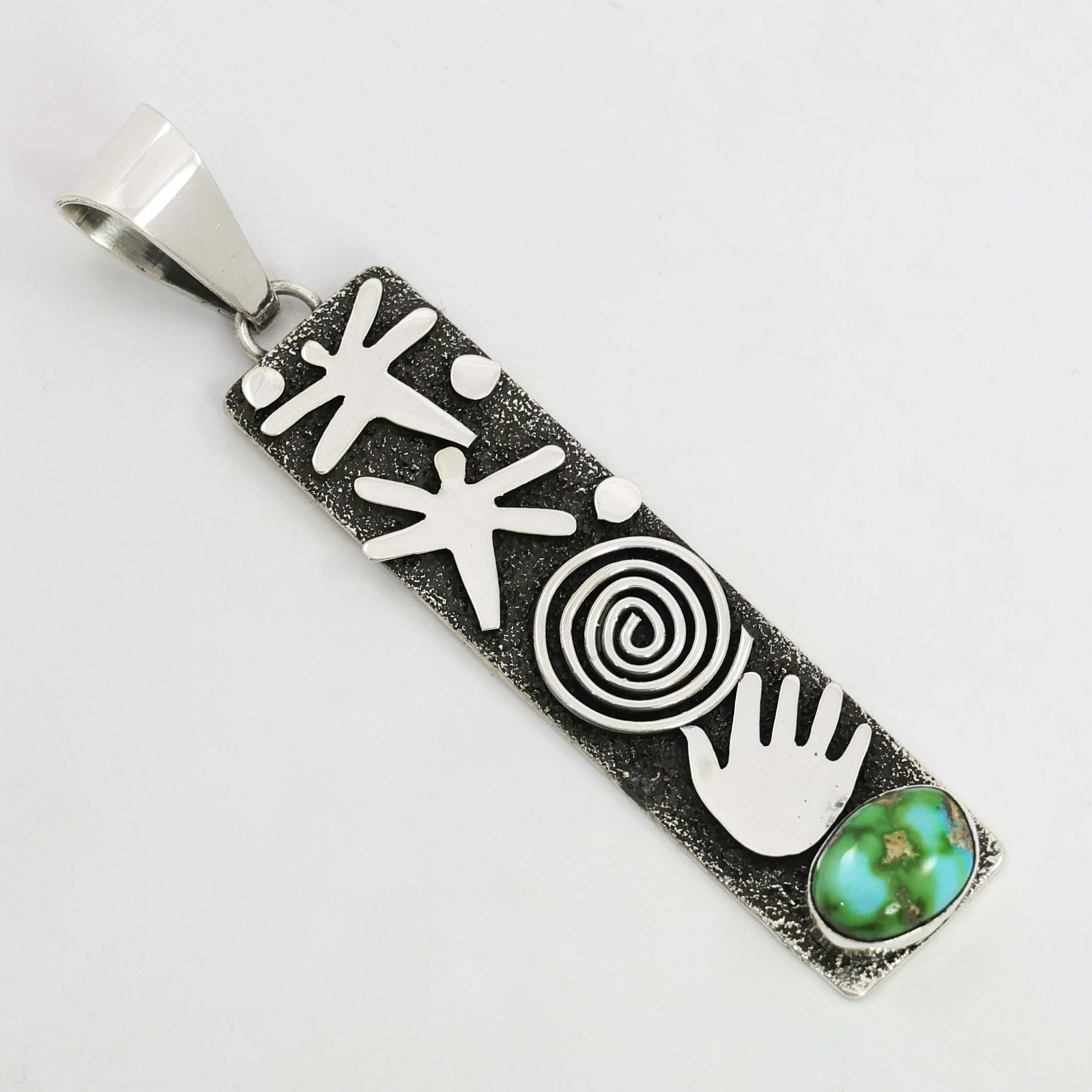 Sonoran Gold Turquoise Pendant - Image 2