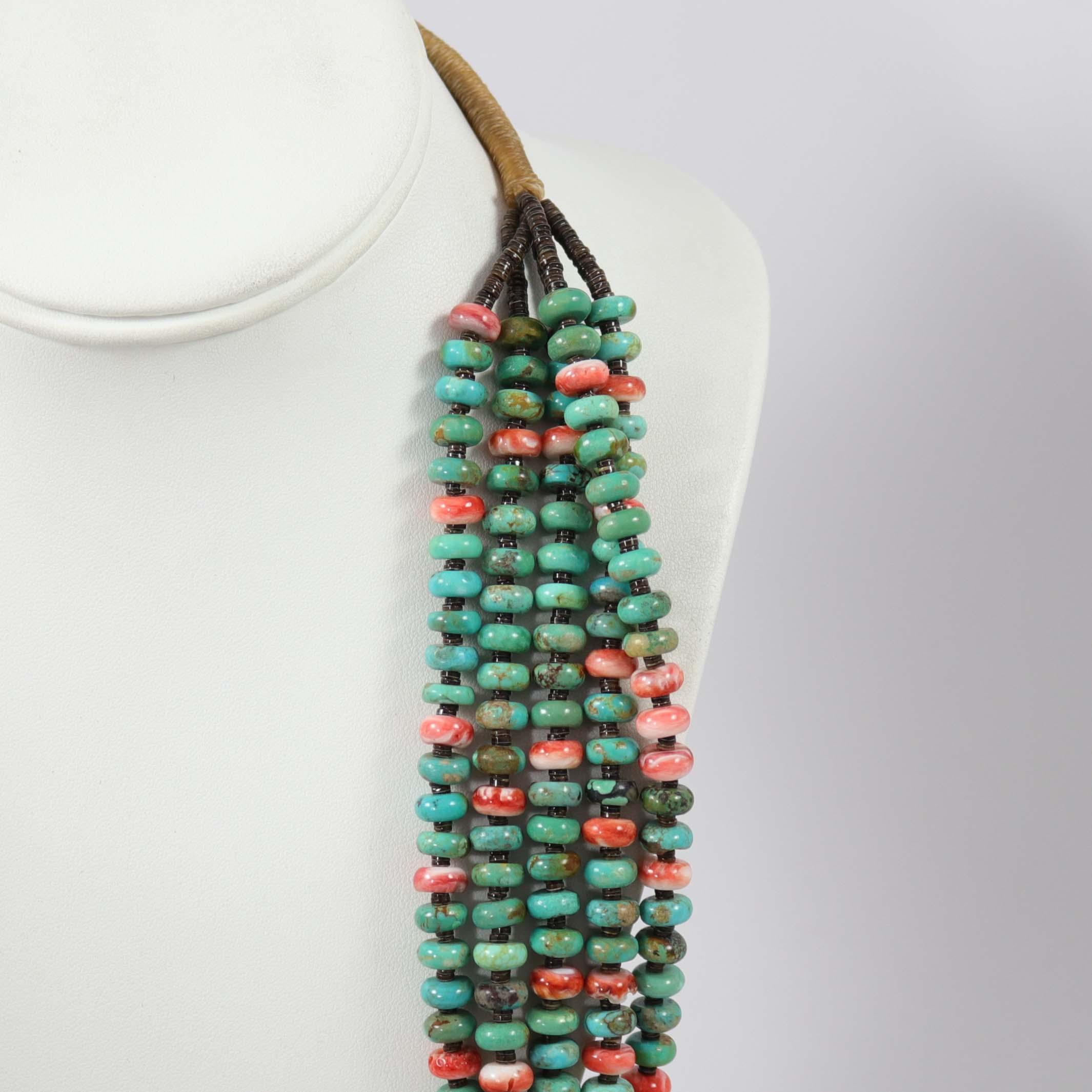 Spiny and Turquoise Necklace - Image 4