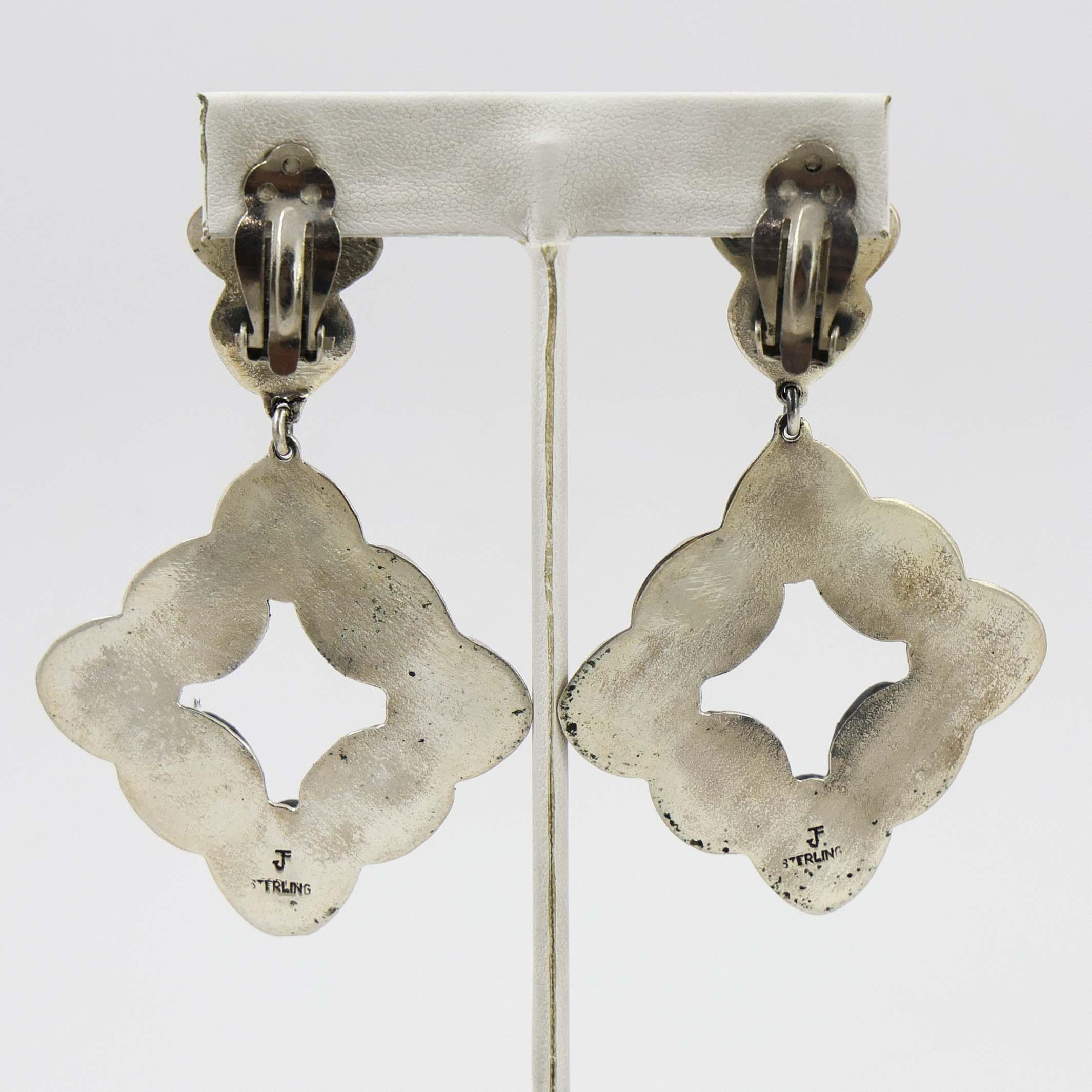 Clip Spiny Oyster Shell Earrings - Image 2