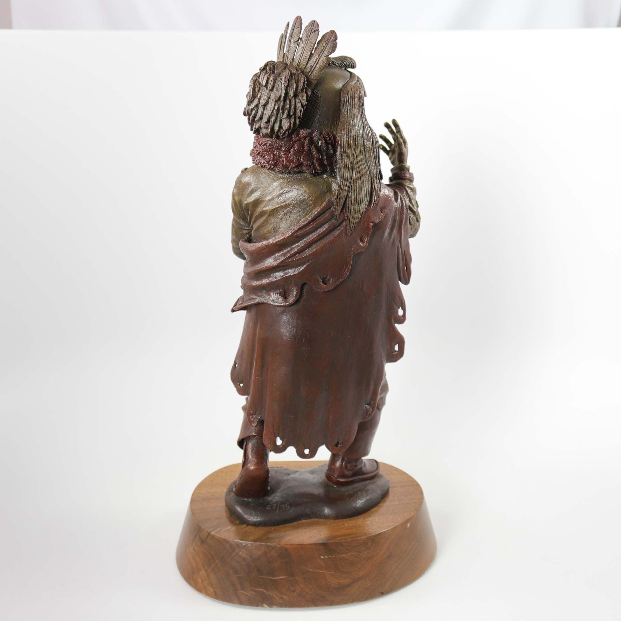 “Spiritual Peace” Bronze Sculpture - Image 6