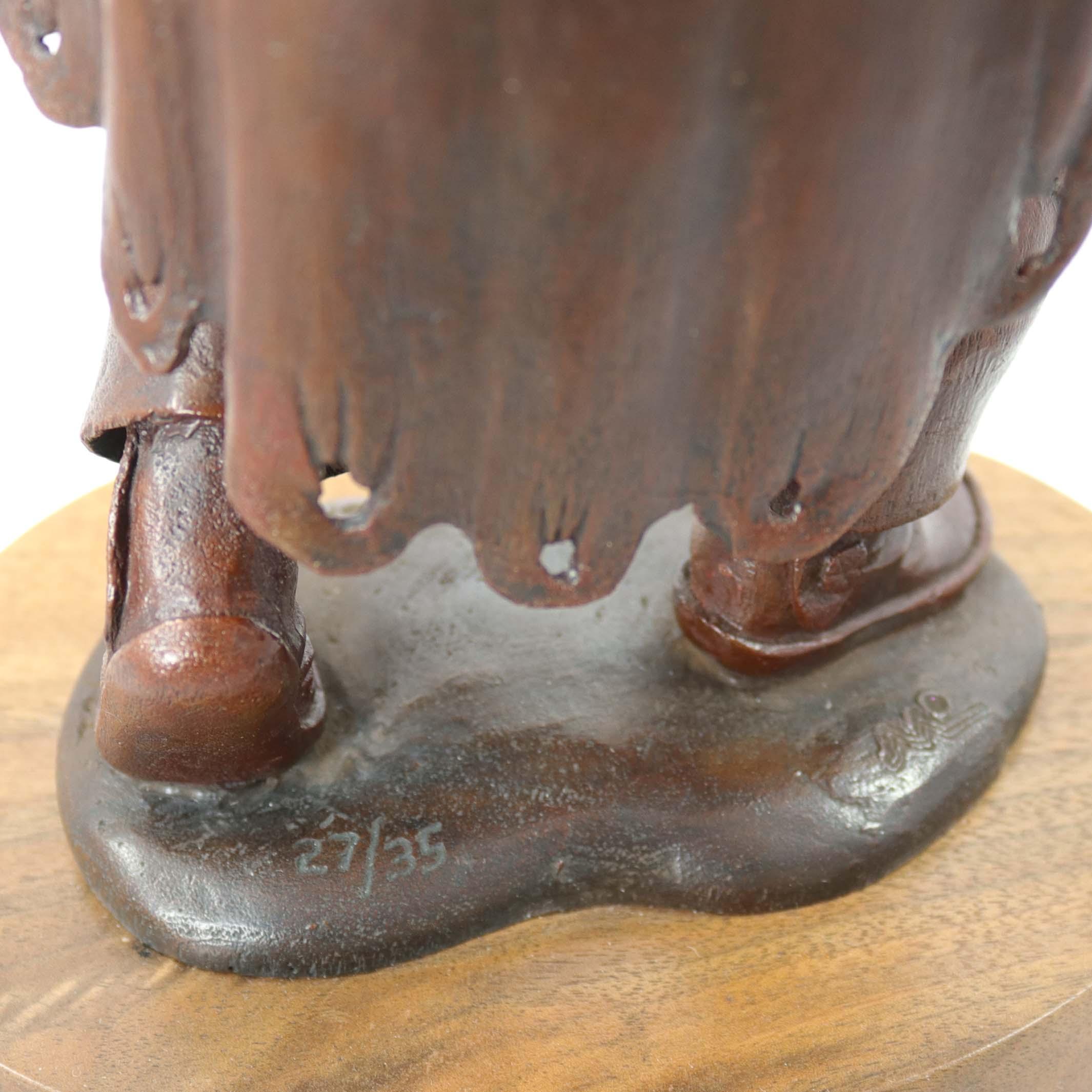 “Spiritual Peace” Bronze Sculpture - Image 7
