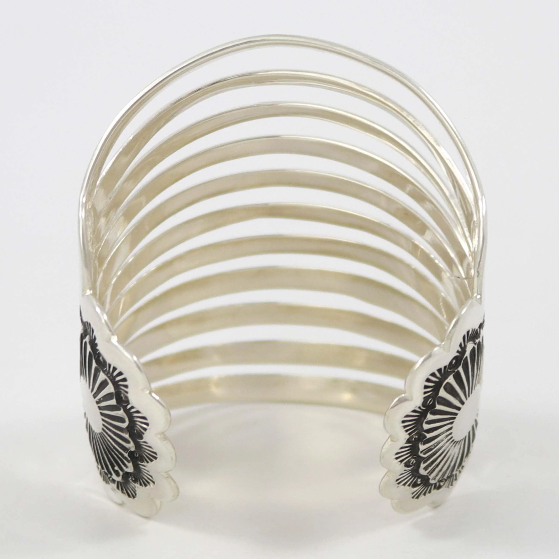 Split Silver Cuff - Image 4