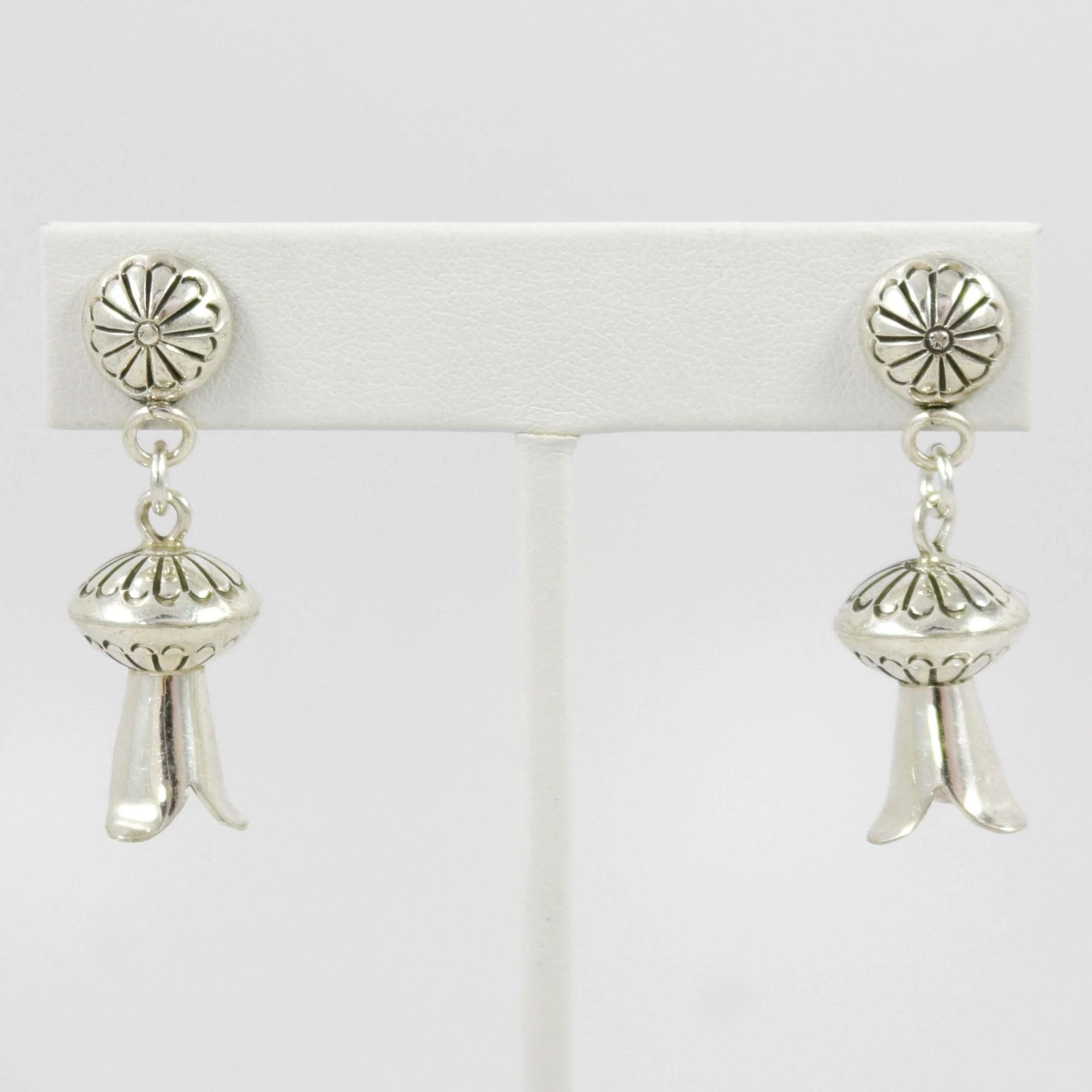 Squash Blossom Bead Earrings
