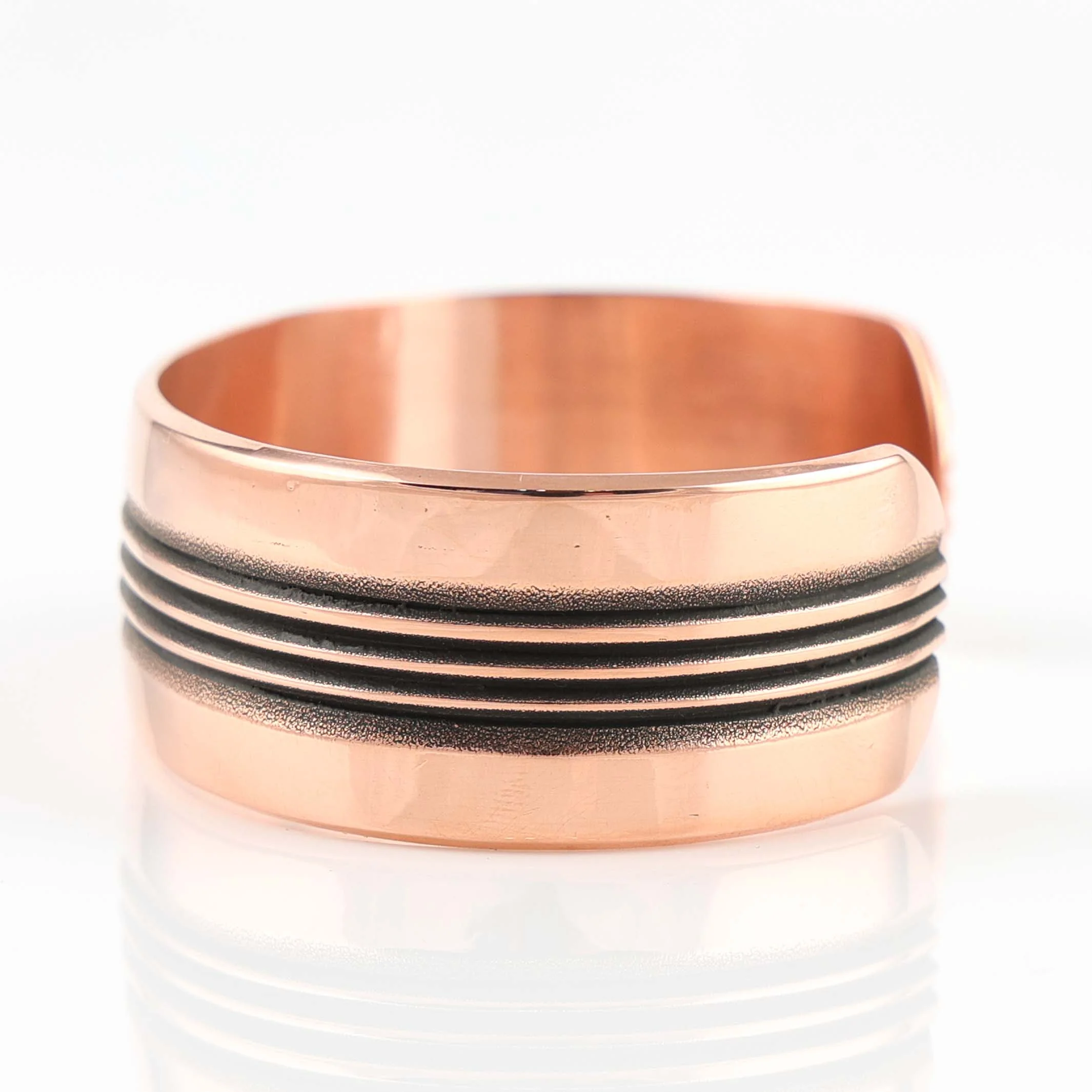 Stamped Copper Cuff - Image 2