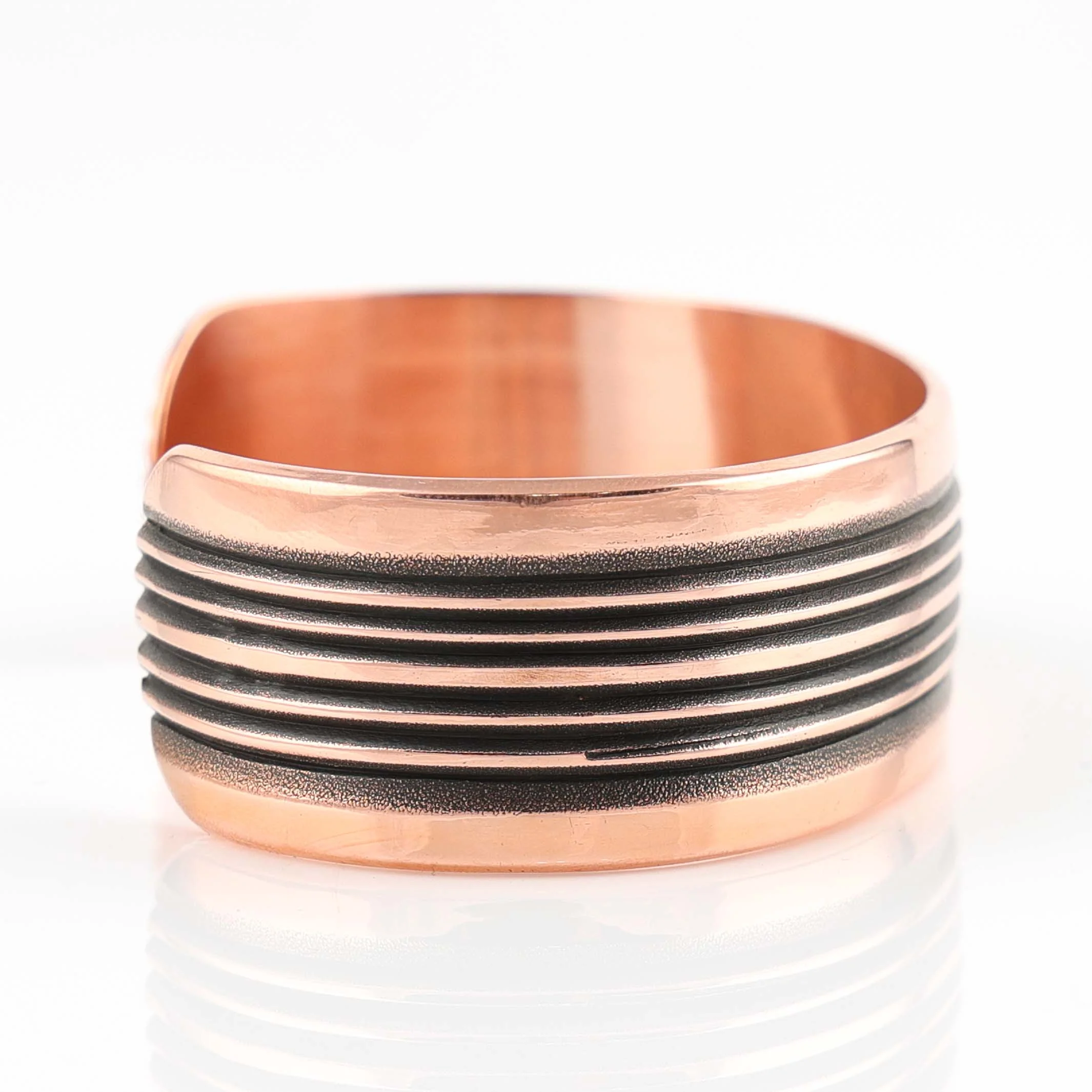 Stamped Copper Cuff - Image 3