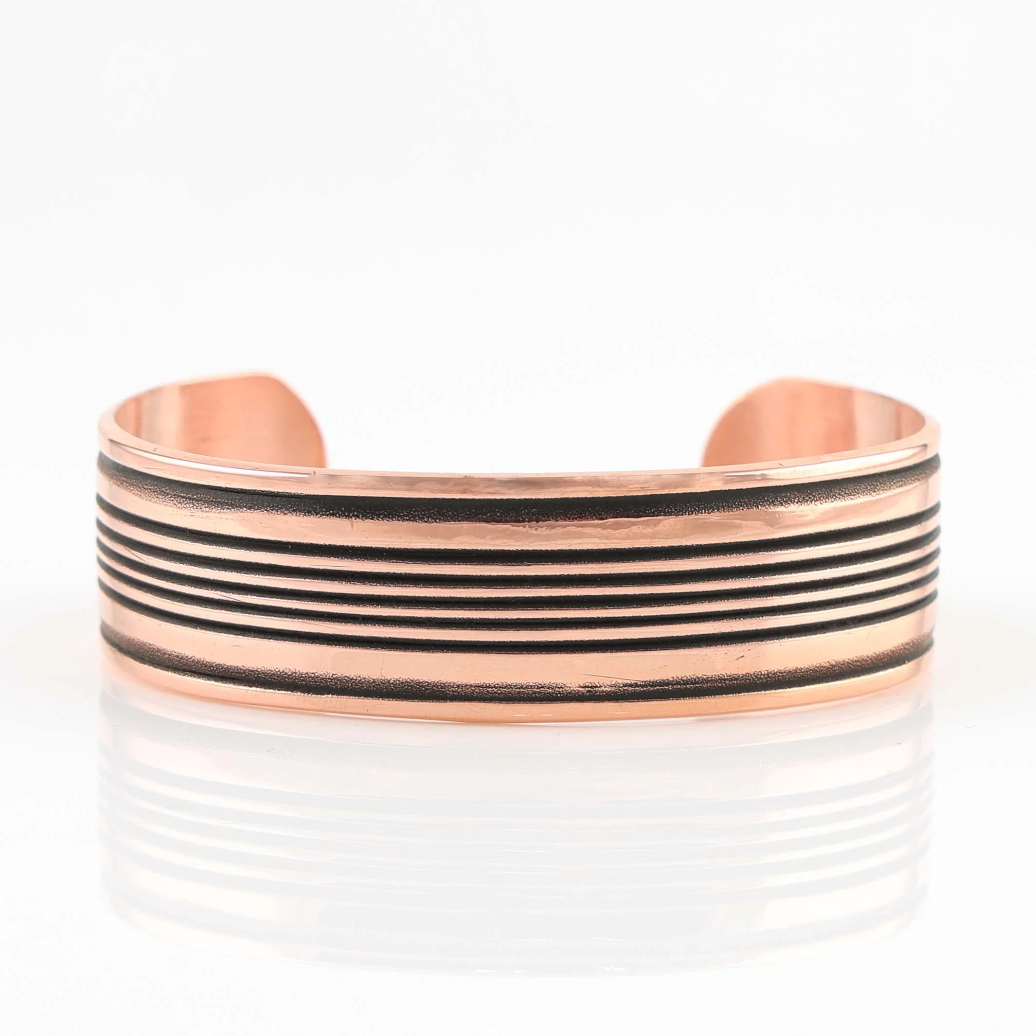 Stamped Copper Cuff