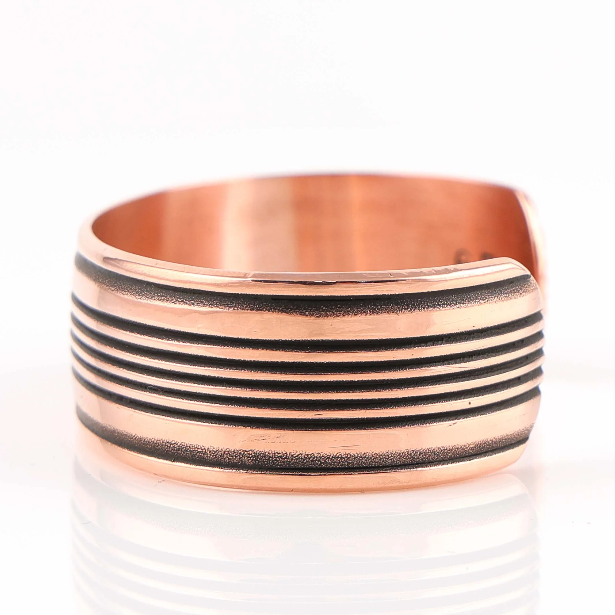 Stamped Copper Cuff - Image 2