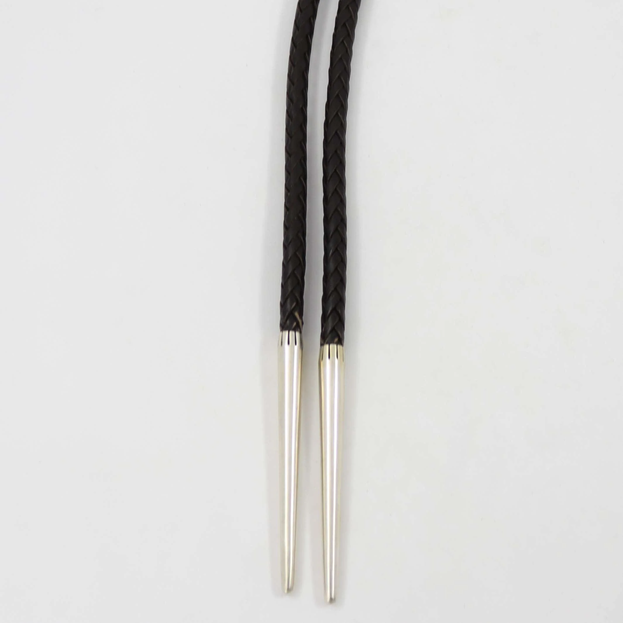 Stamped Silver Bola Tie - Image 5