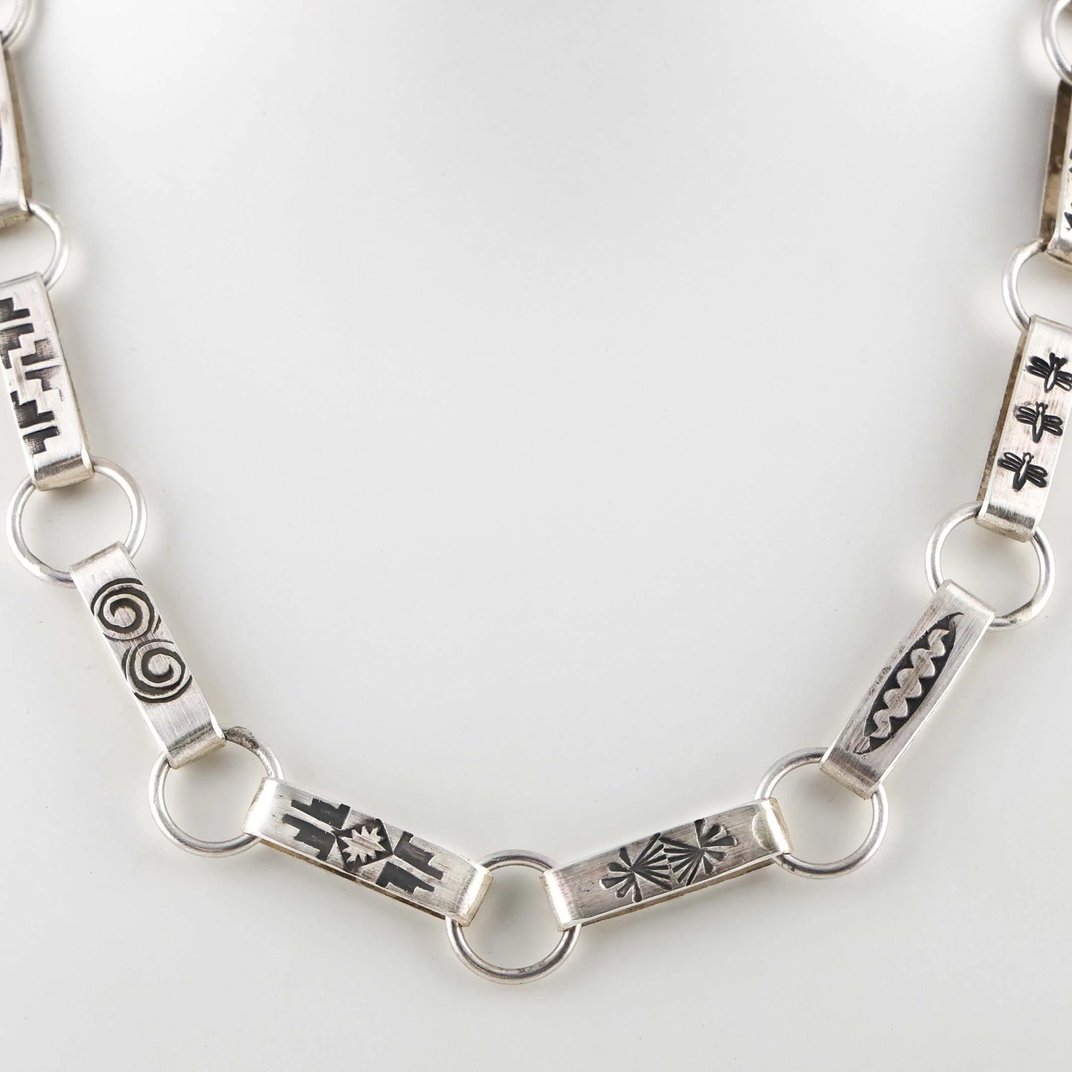Stamped Silver Chain - Image 2