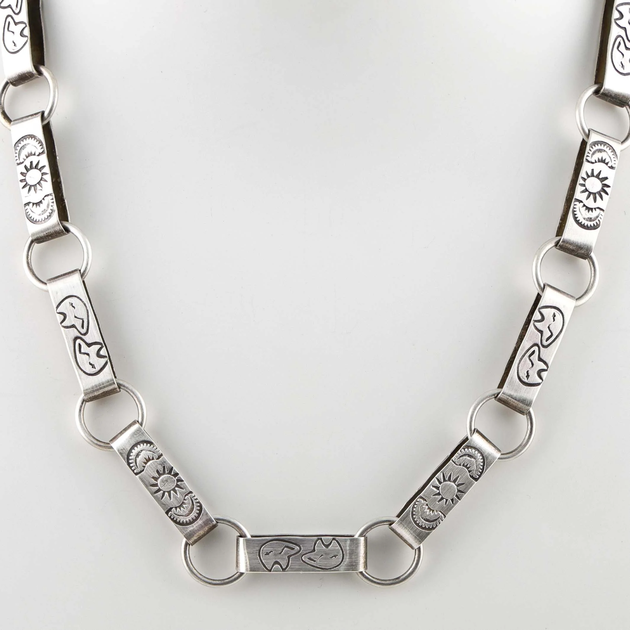 Stamped Silver Chain - Image 2